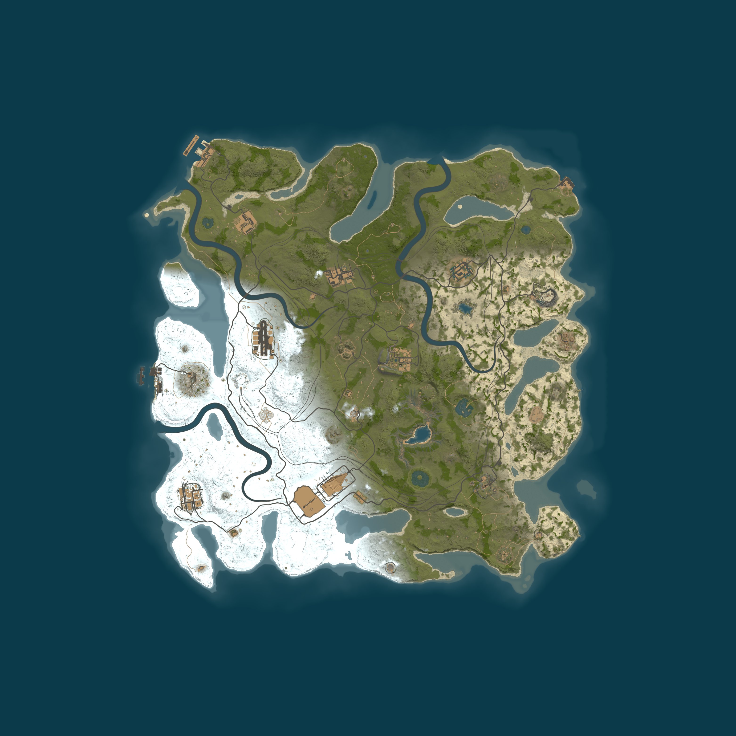 Rust map 4250/1337