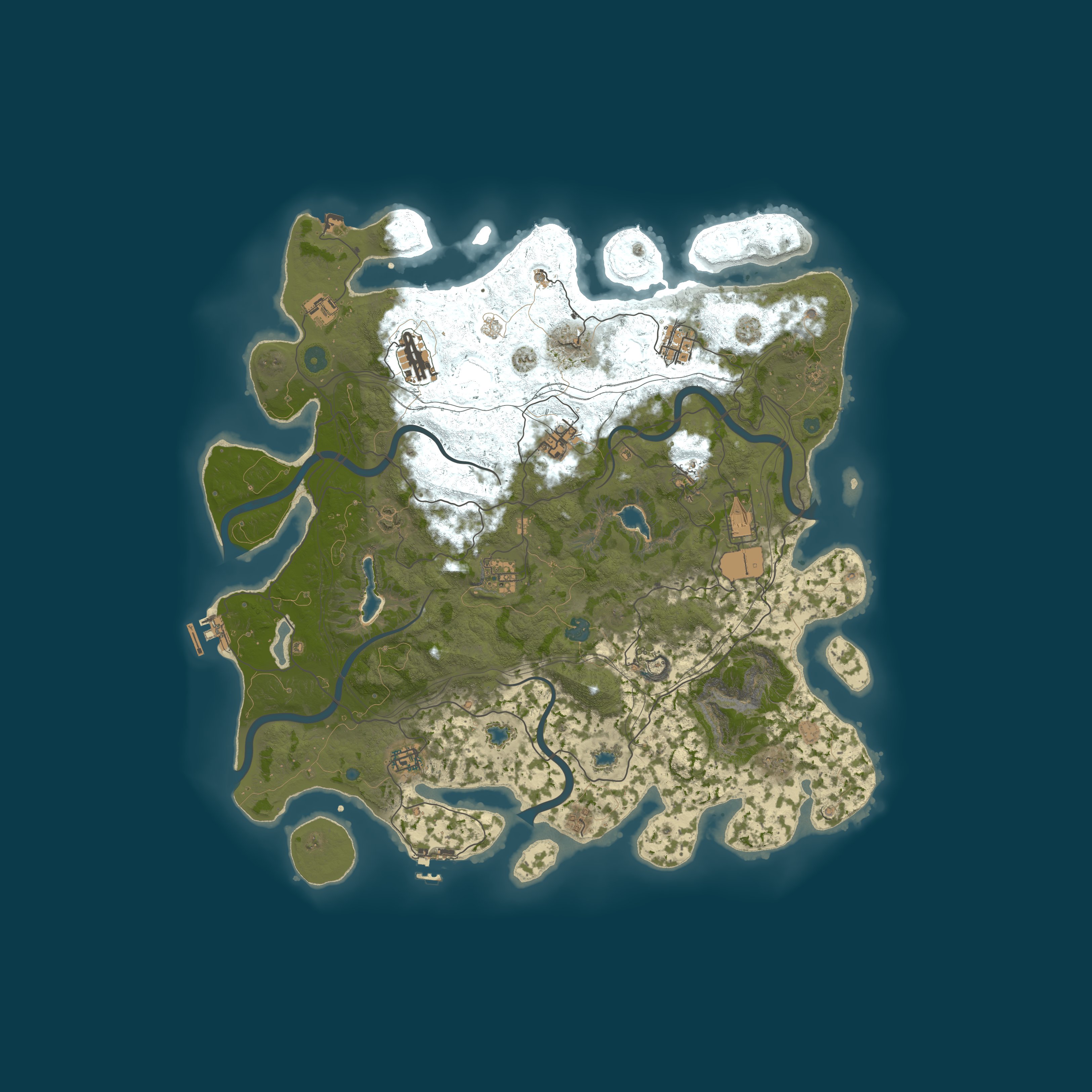 Map for Capital of Villages