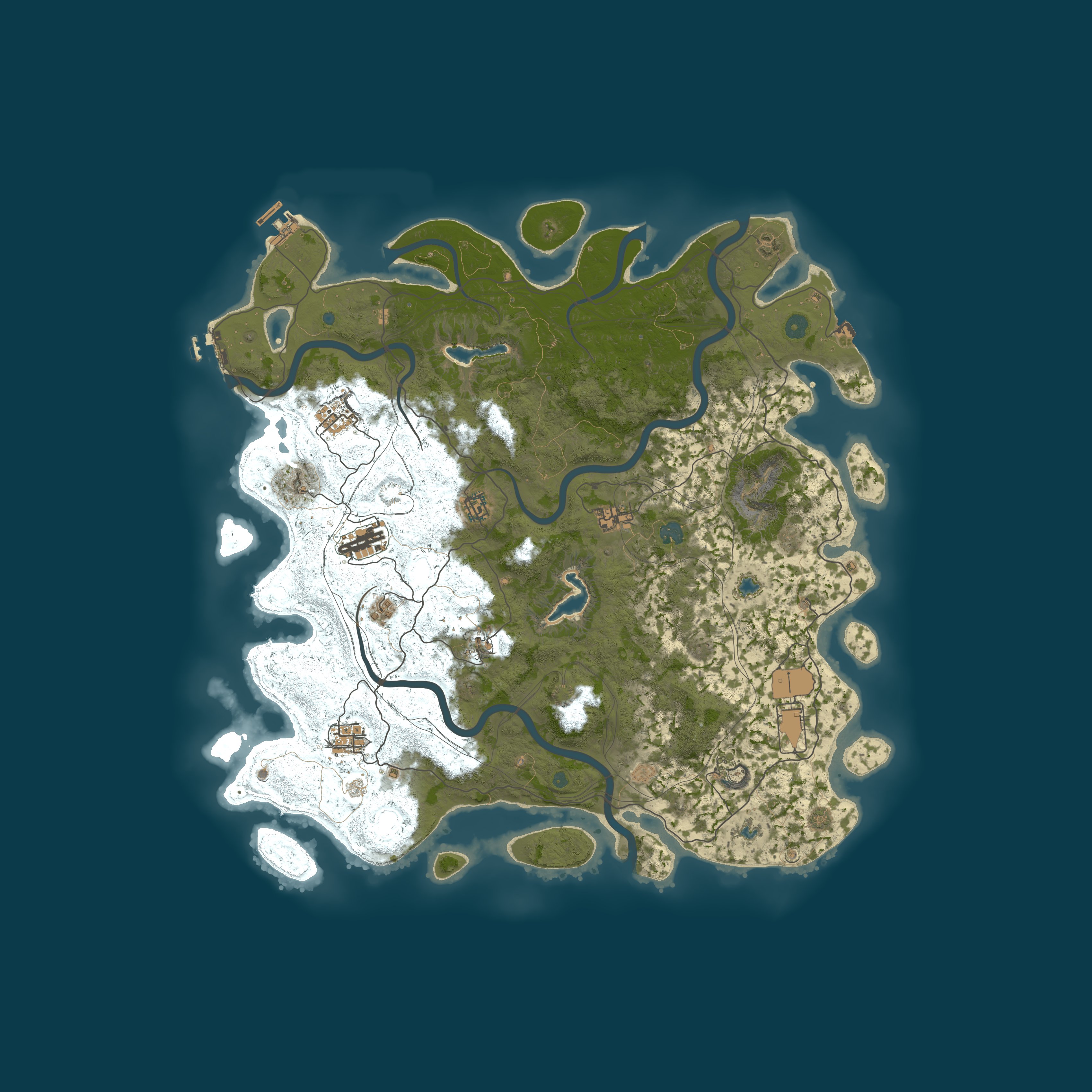 Карта сервера