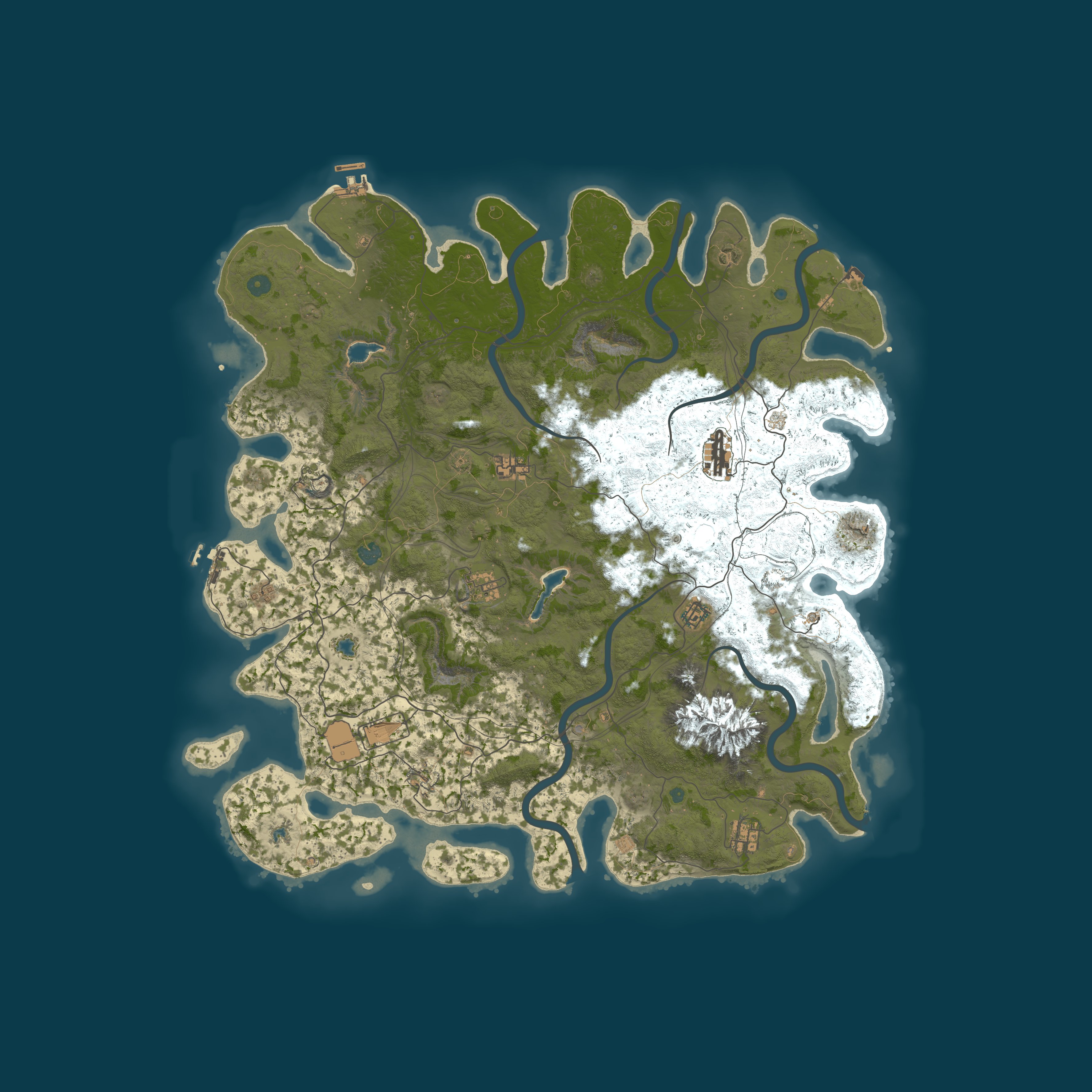 Map for Minicoptertopia