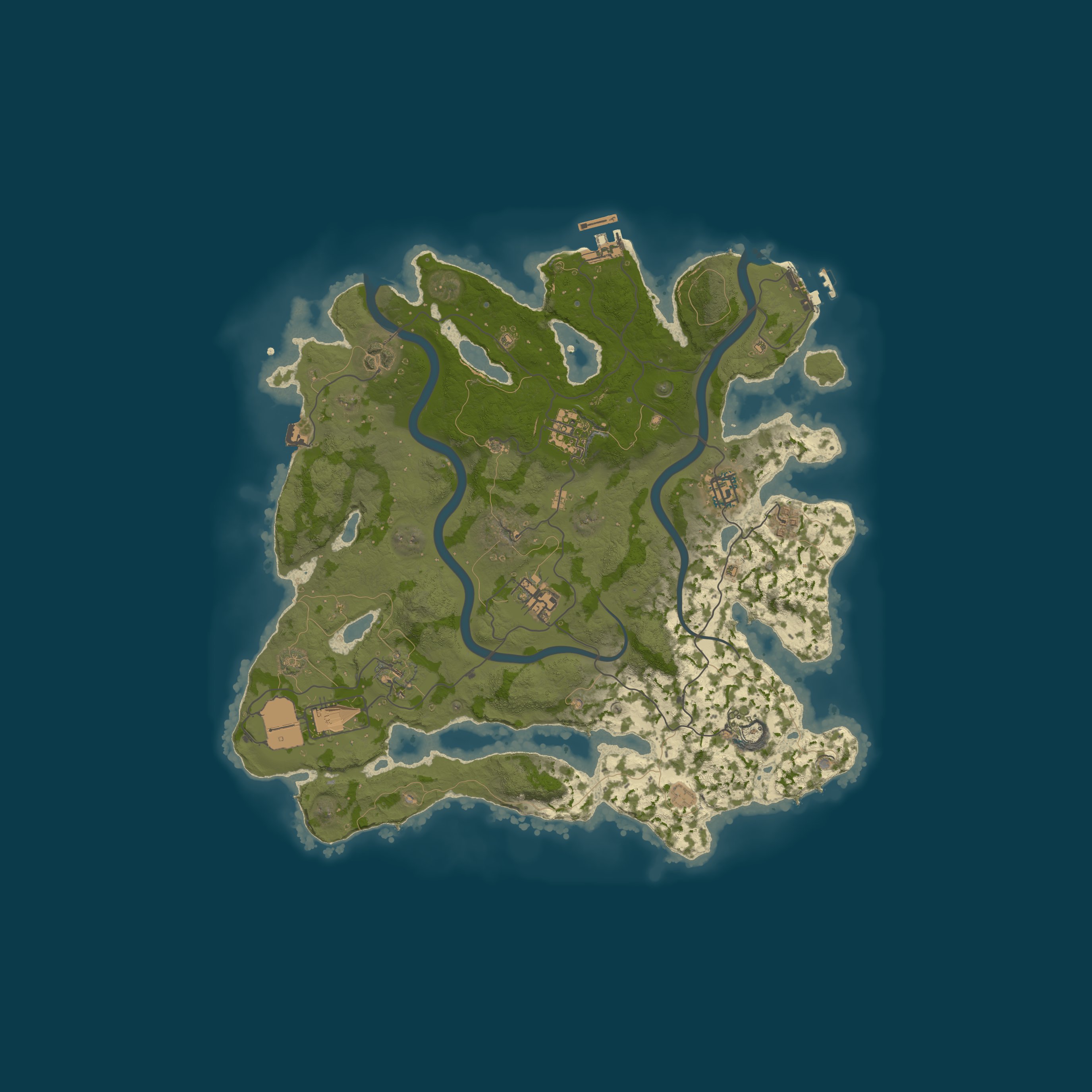 Map for Nuclear US - Vanilla | BiWeekly