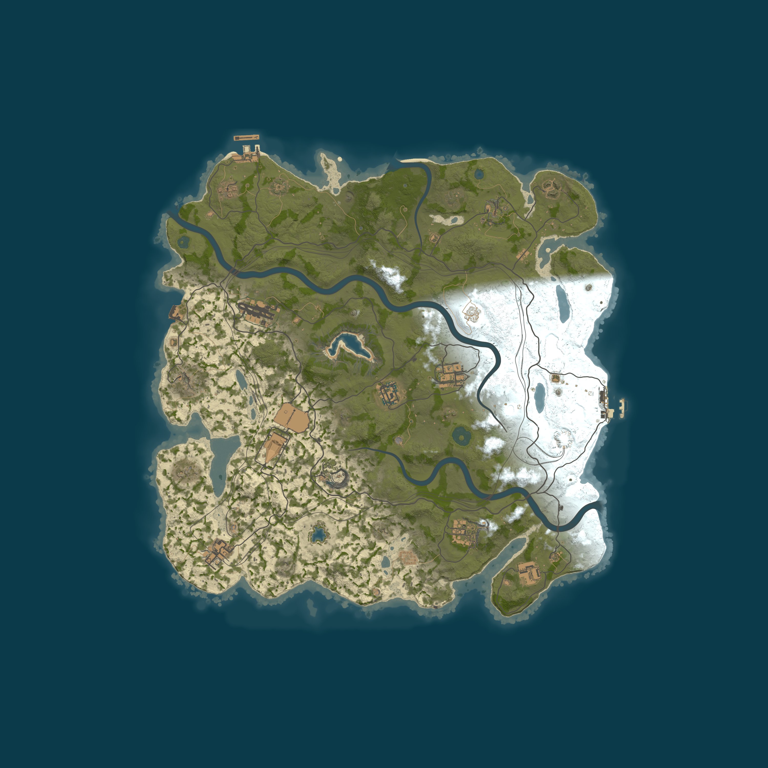 Rust map 4000/1337