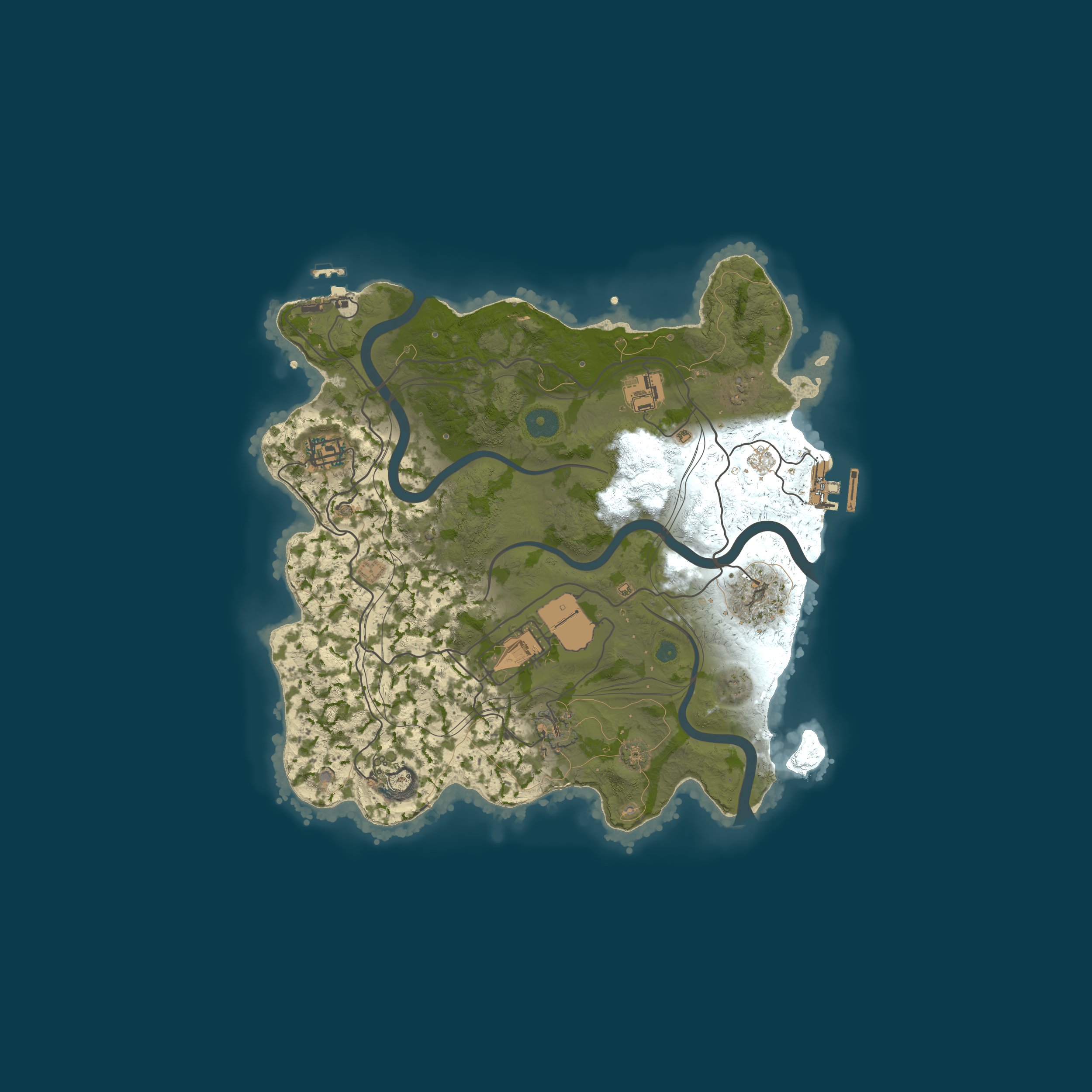 Rust map 3000/1337