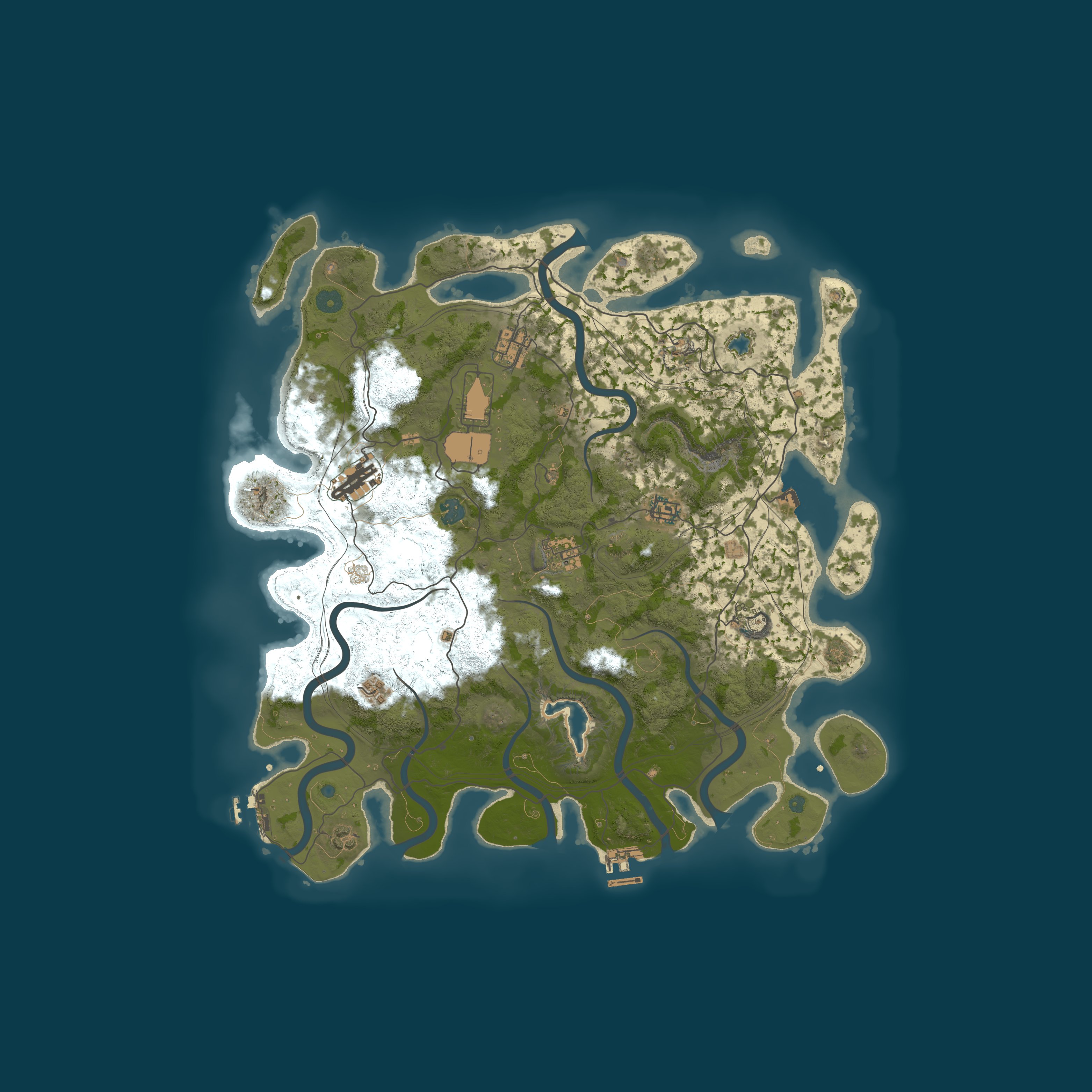 Карта сервера