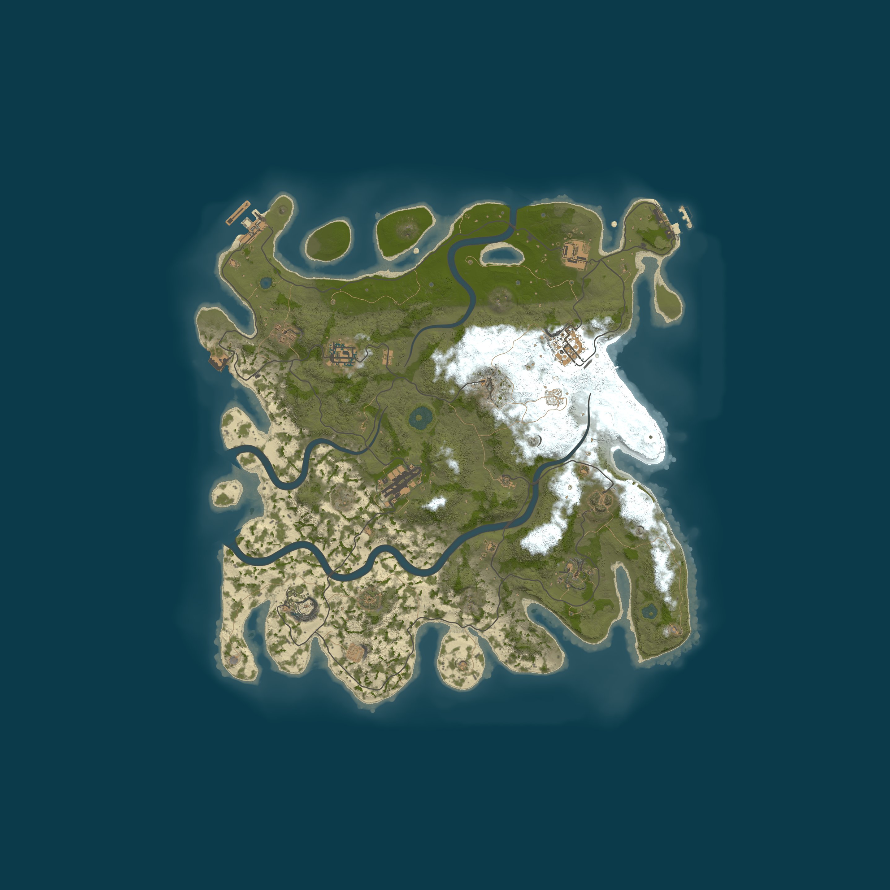 Карта сервера