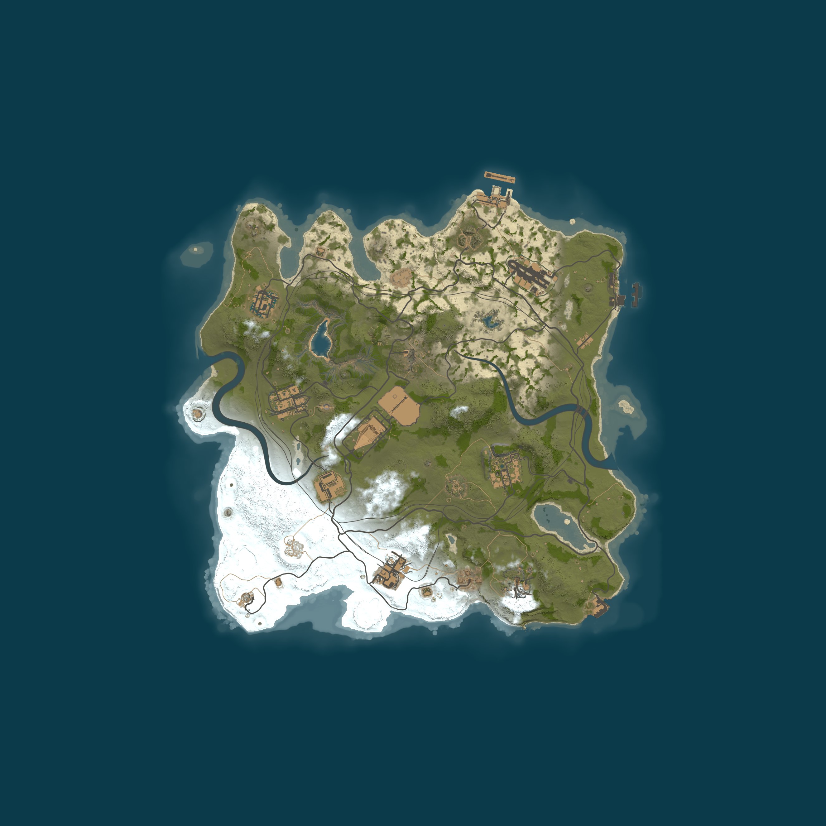 Rust map 3300/1337