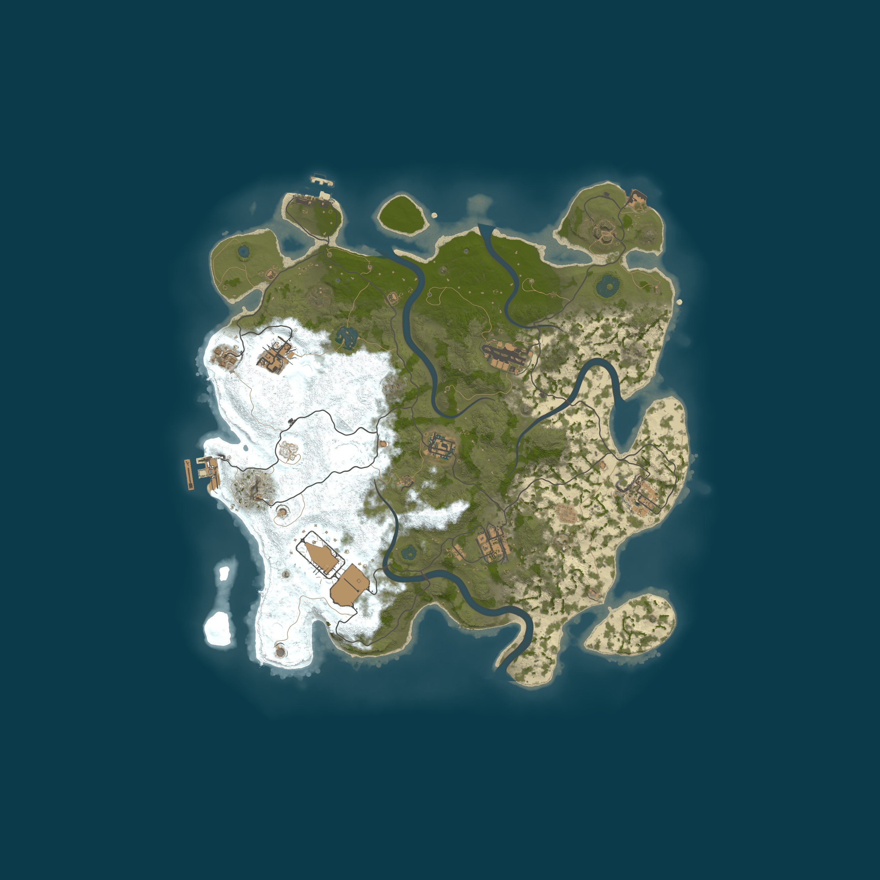 Карта сервера