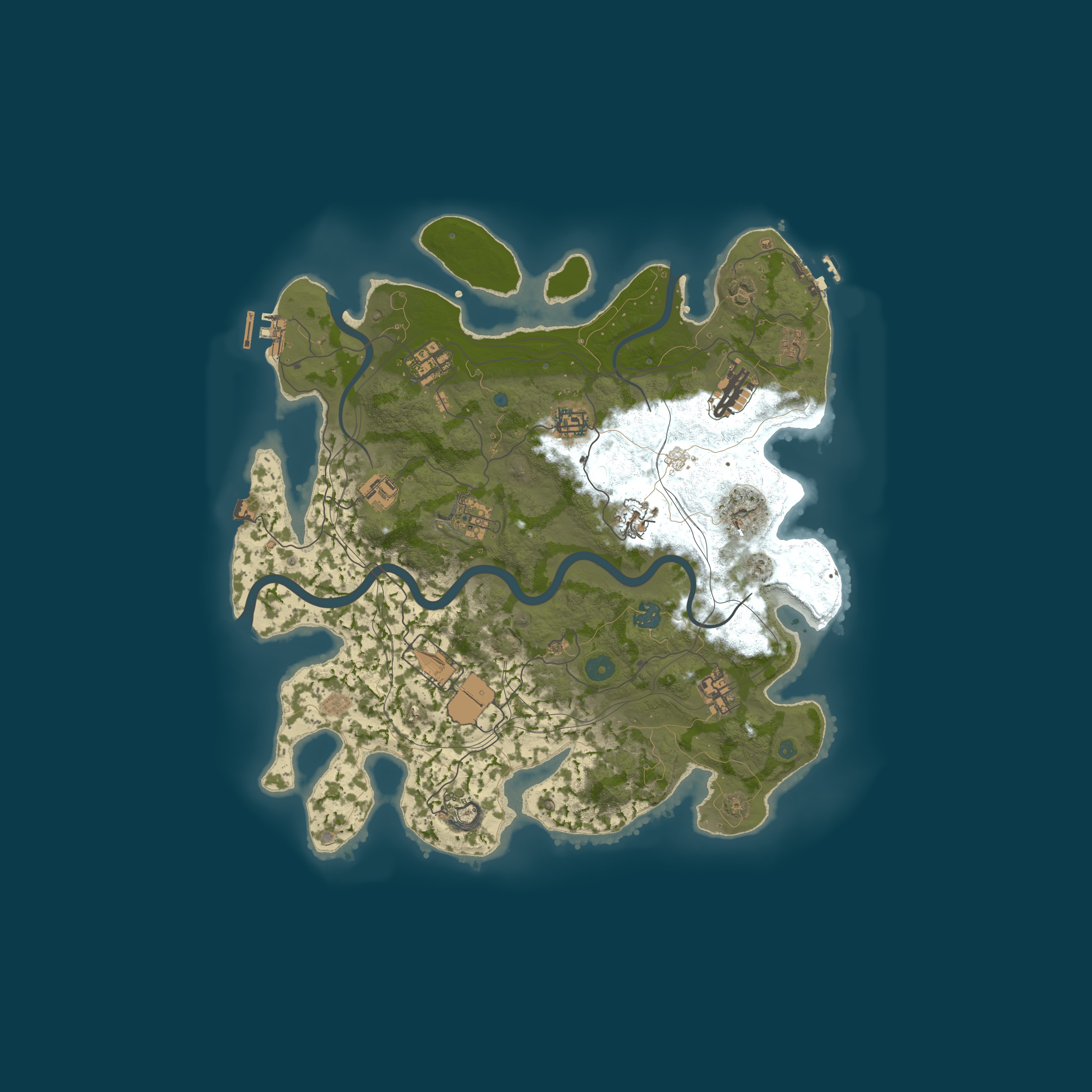 Rust map 3800/1337