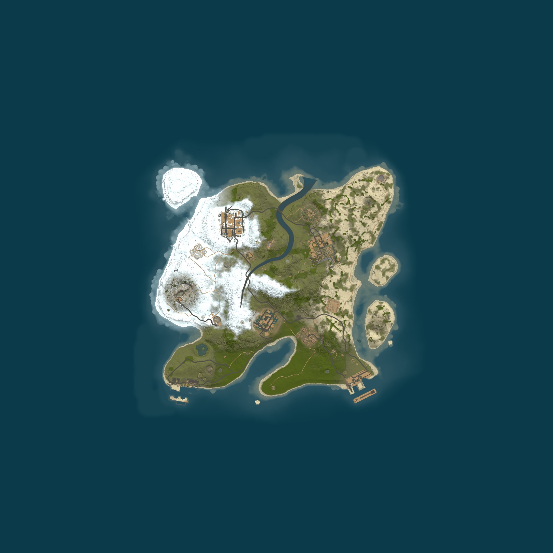 Rust map 2500/1830