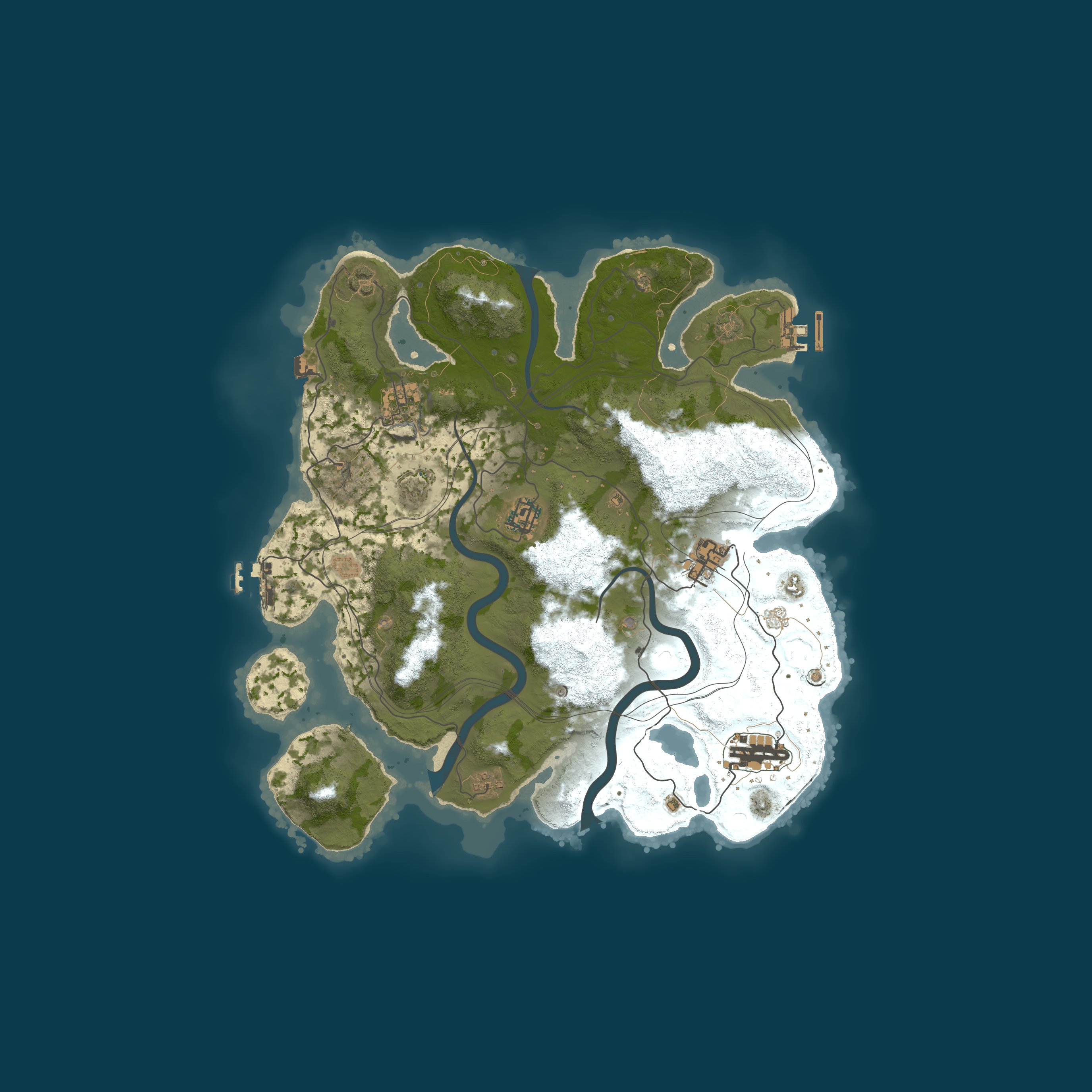 Карта сервера