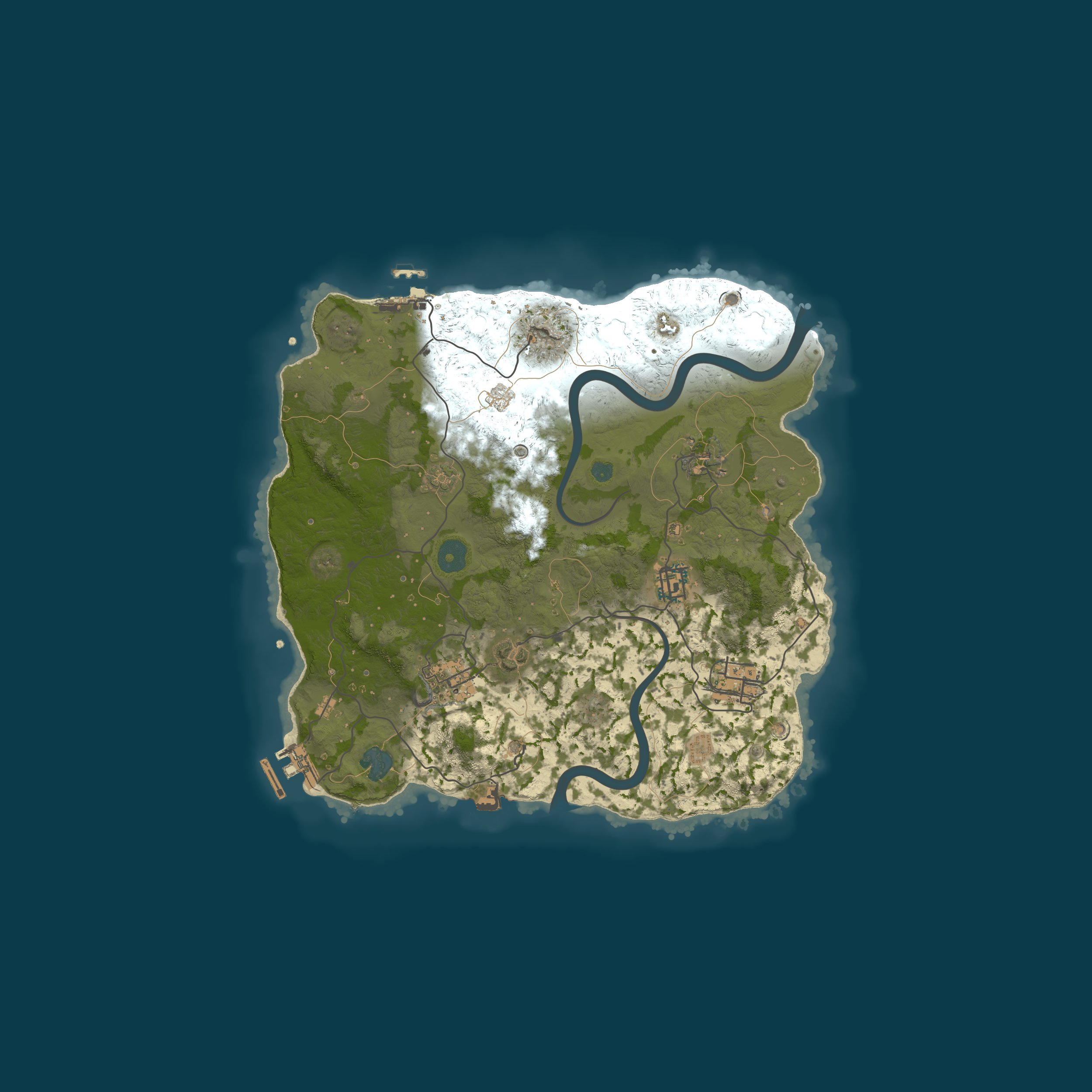 Map for EU | Fantasy Island | PVE TRUE | No Raids | Friendly | RLW