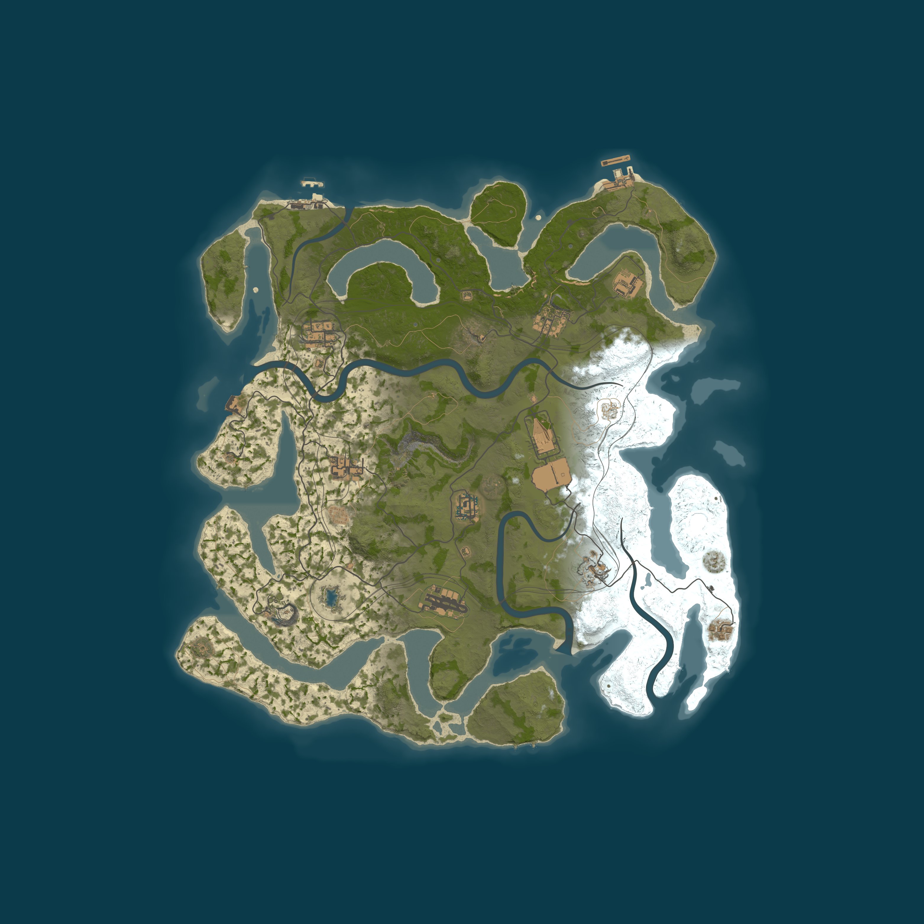 Rust map 4250/1337