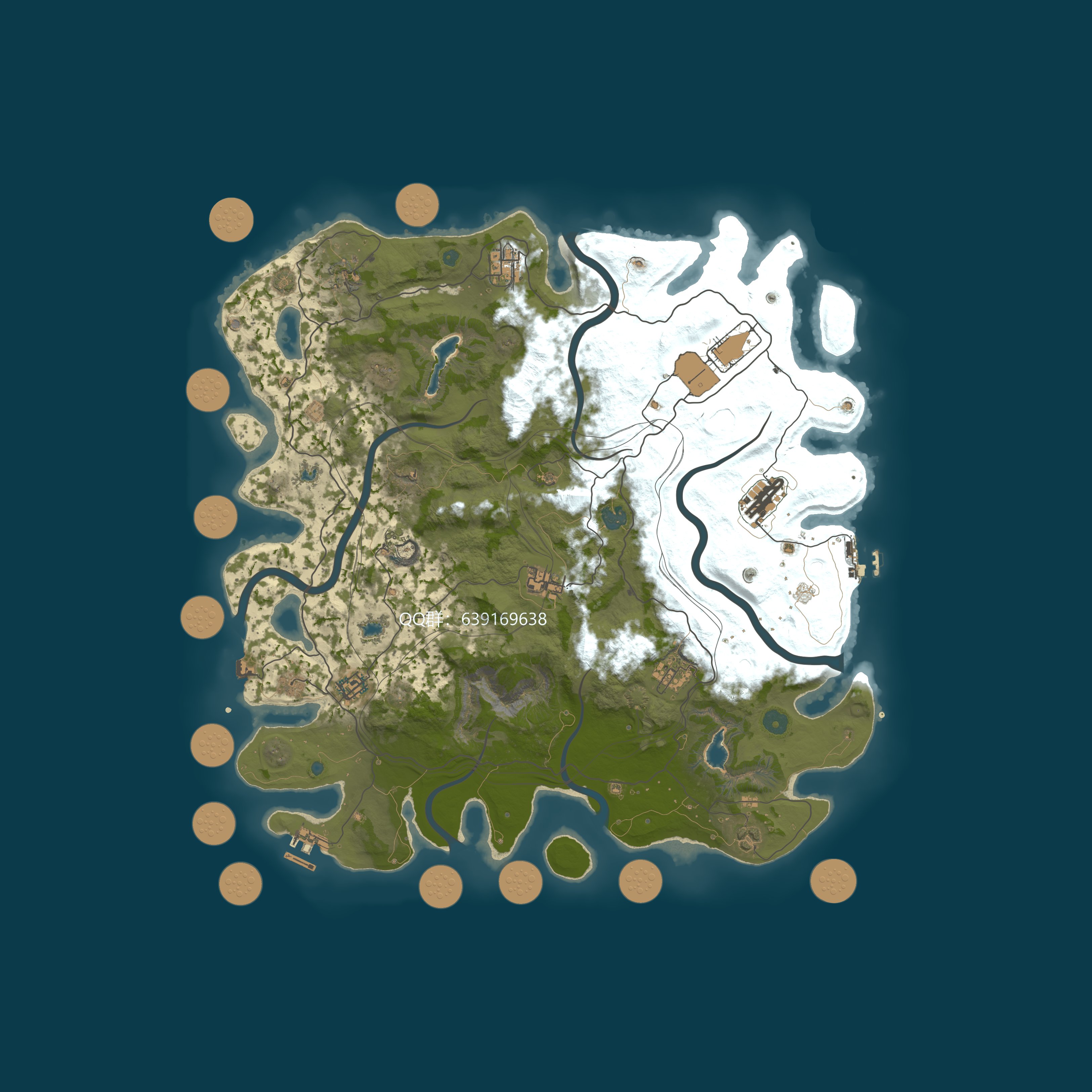 Map for 【小企鹅PVE】10倍废/死亡不掉/抽奖礼包/打怪升