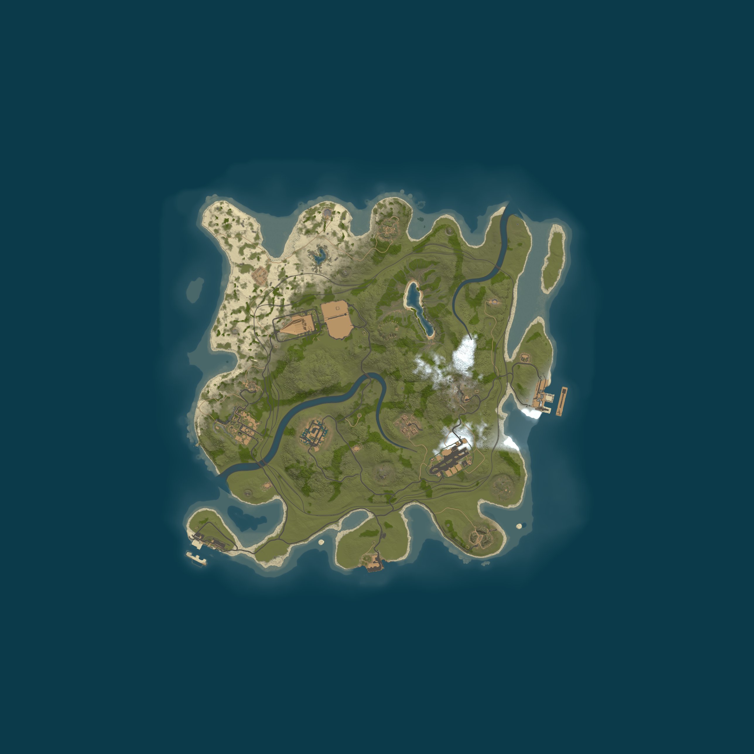 Map for (PRIMITIVE) The Enchanted Realm
