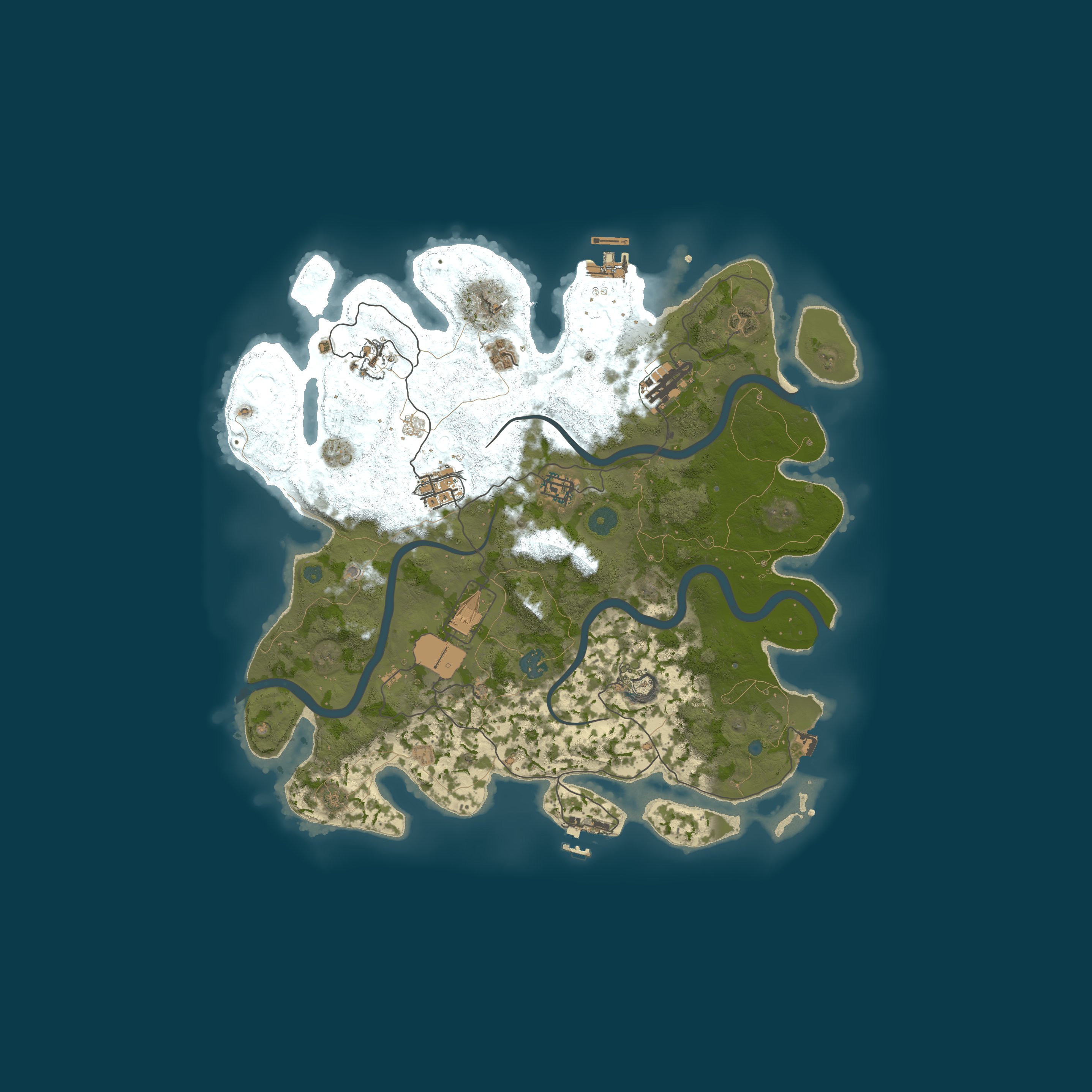 Map for HydroRust -US MONTHLY | 1x | vanilla | SkinBox | Better Loot
