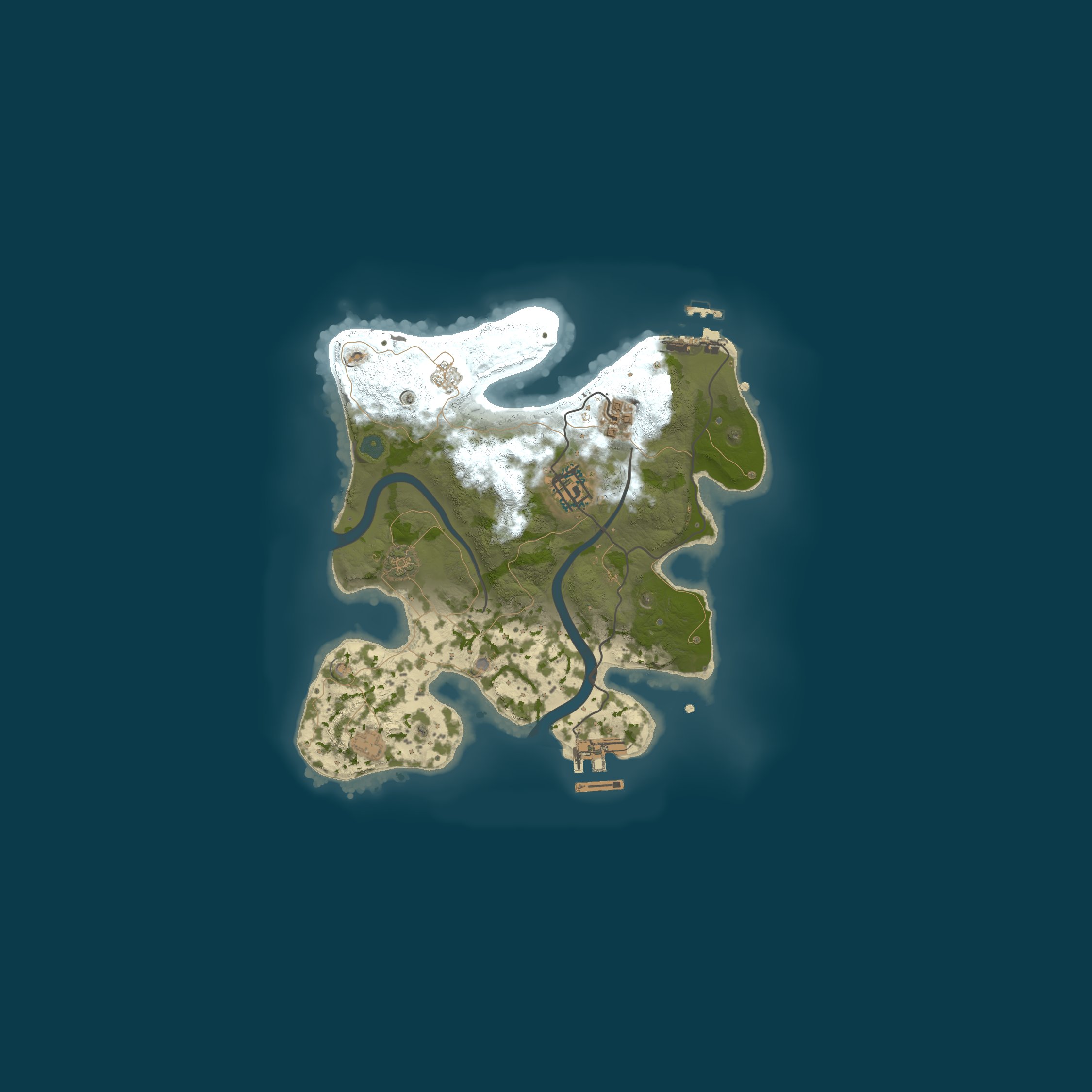 Карта сервера