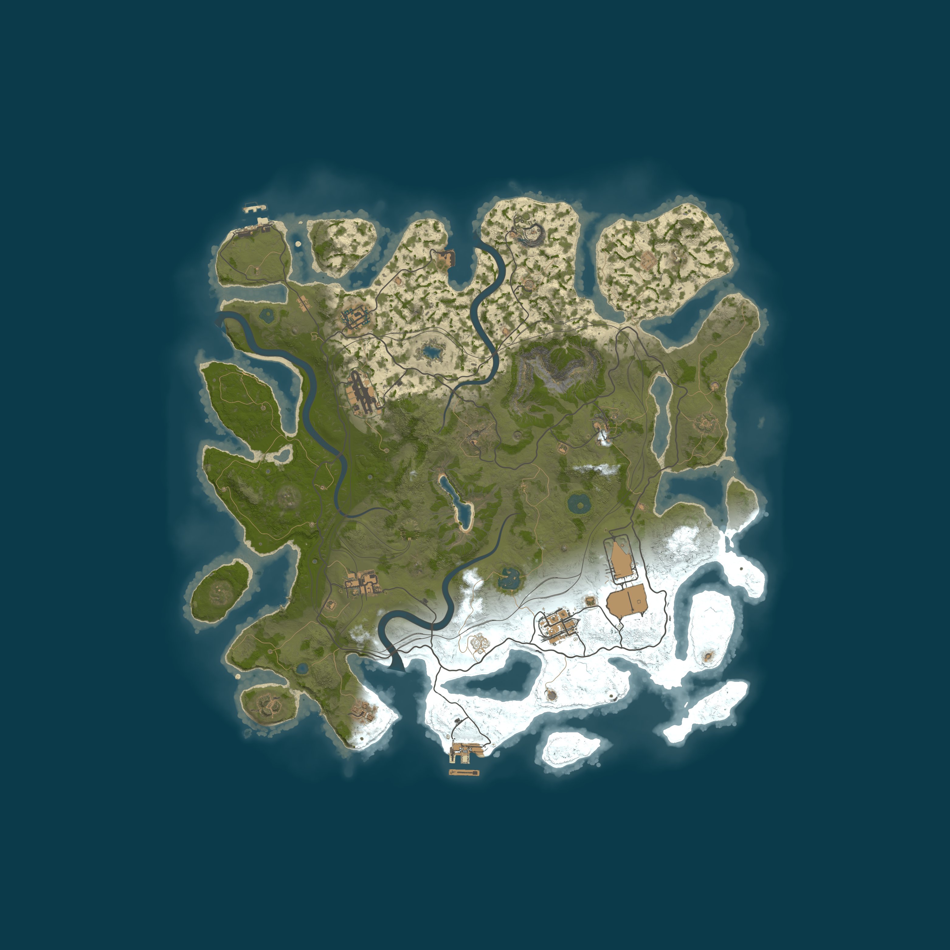 Карта сервера