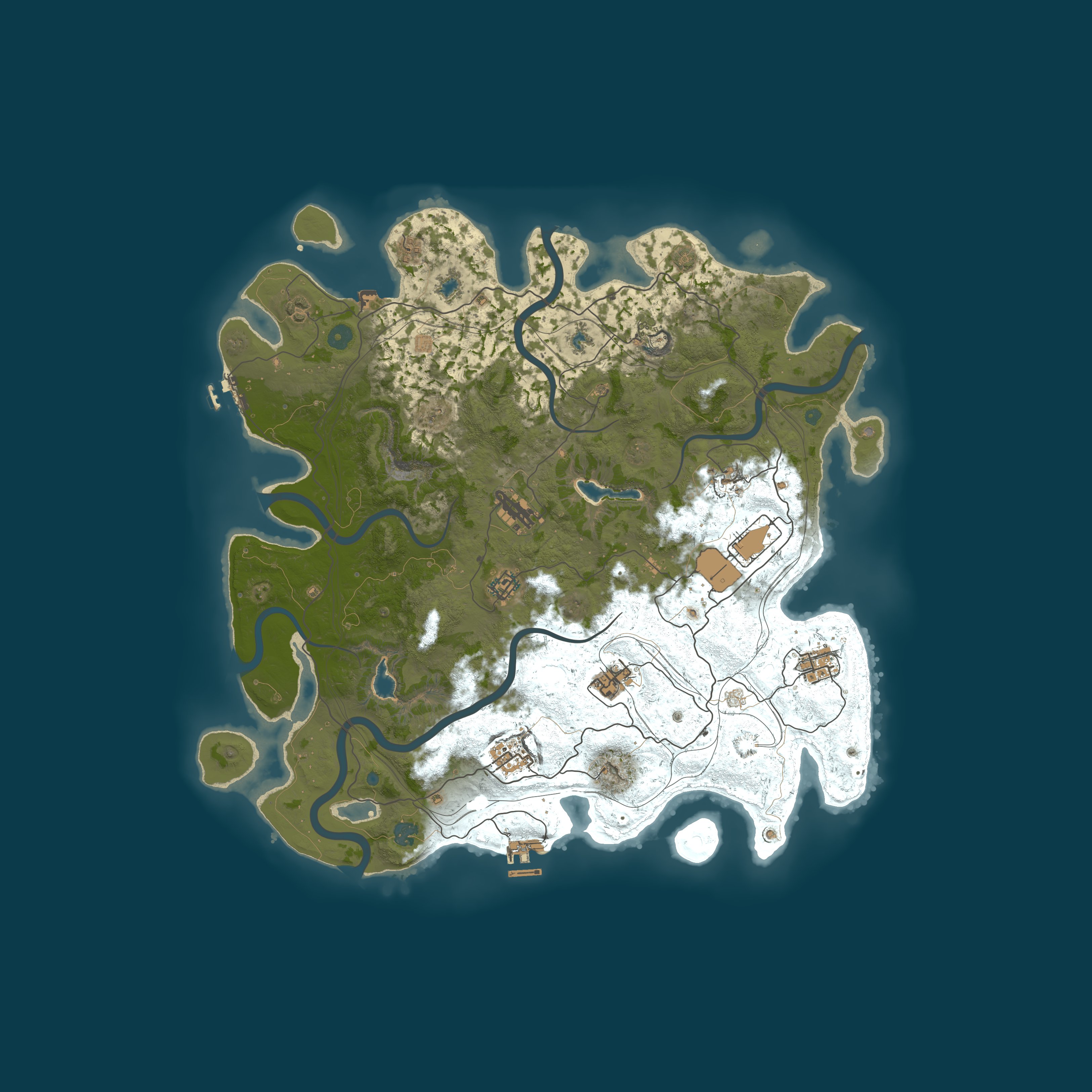 Карта сервера