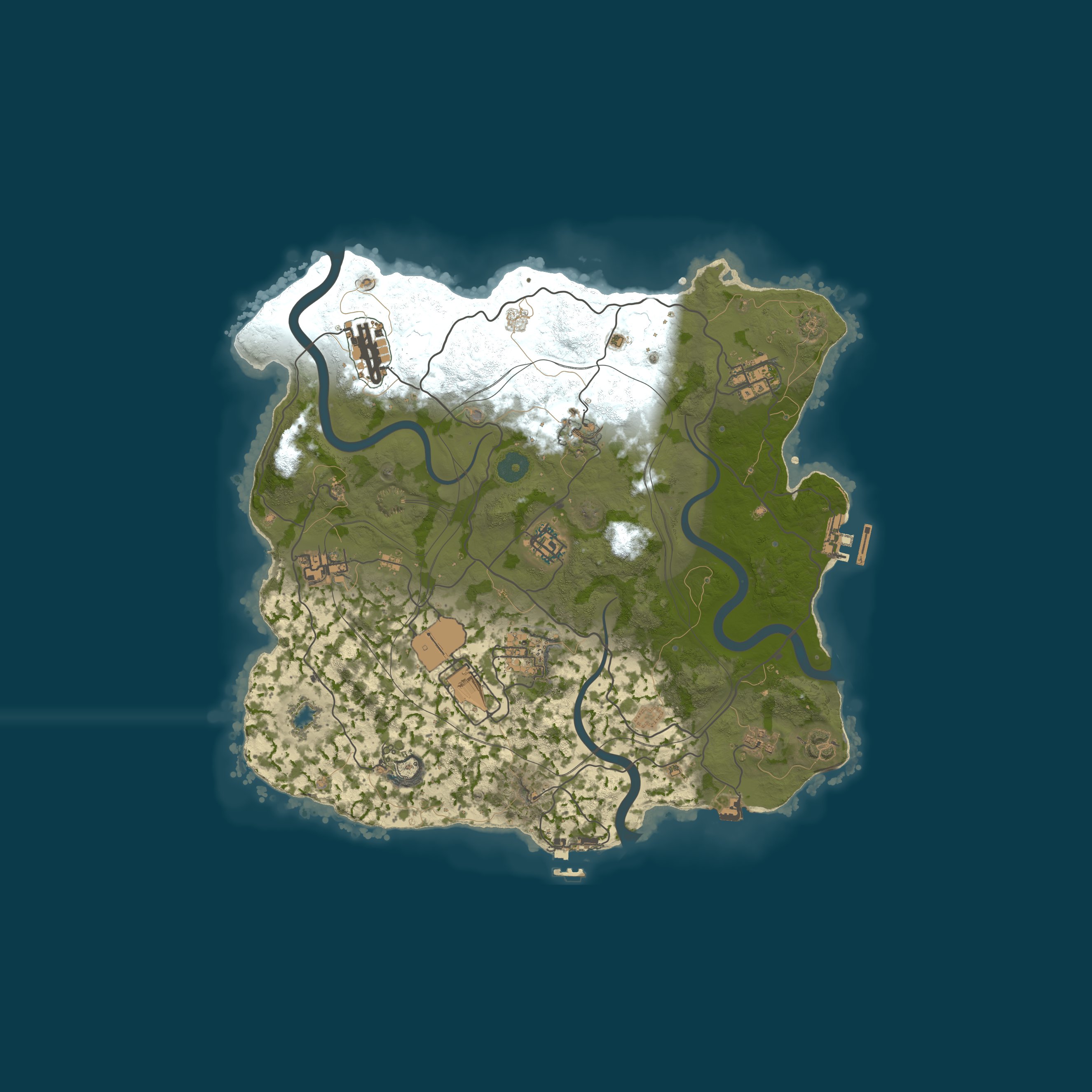 Map for [Ger/Eng] Feierabend|Raid Time|Solo|Duo|Trio|Noob Friendly