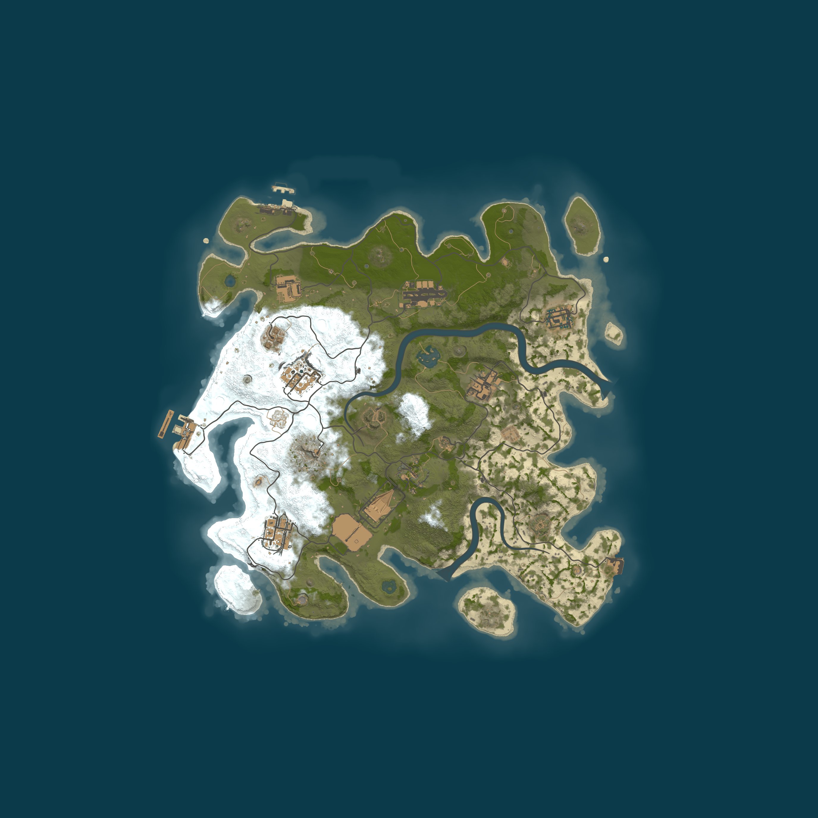 Map for [AU] BOOTYRUST BRISBANE 10X|PVP|CLANS|NO BP's