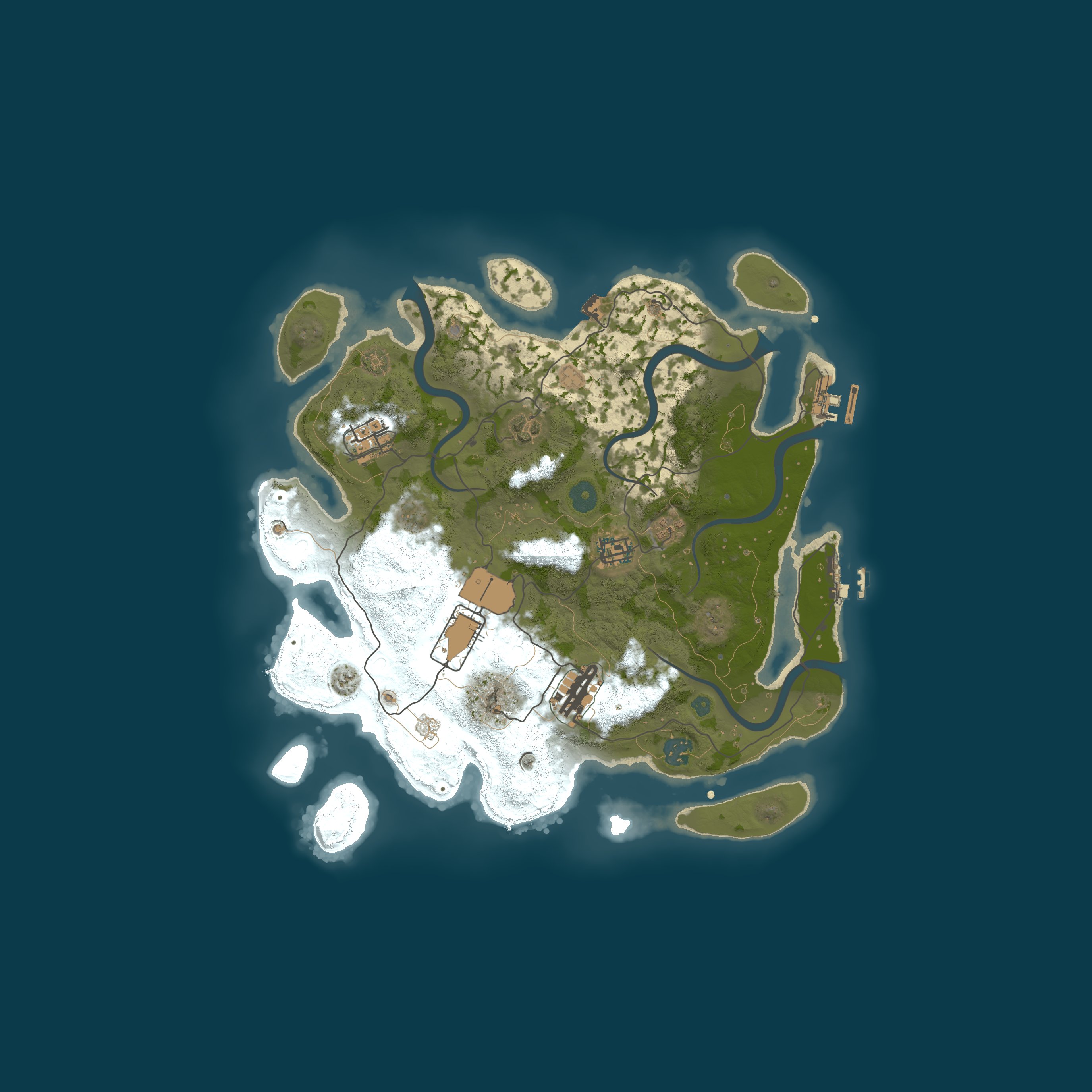 Карта сервера