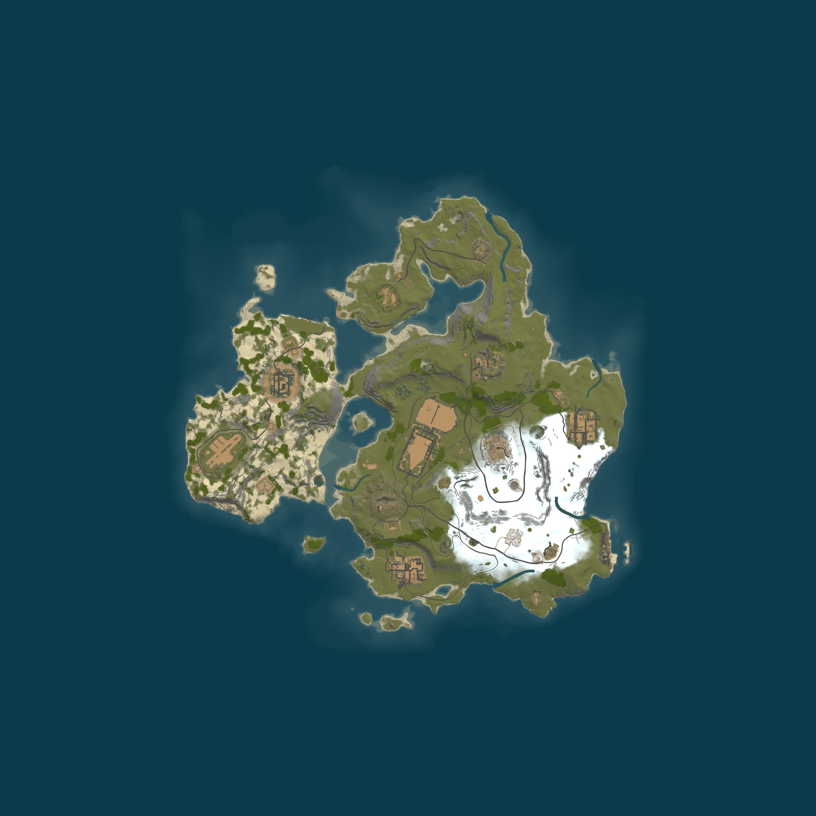 Map for RunOrDie ✅ PVE|RaidBases|Skills|Kit|Rewards|TP