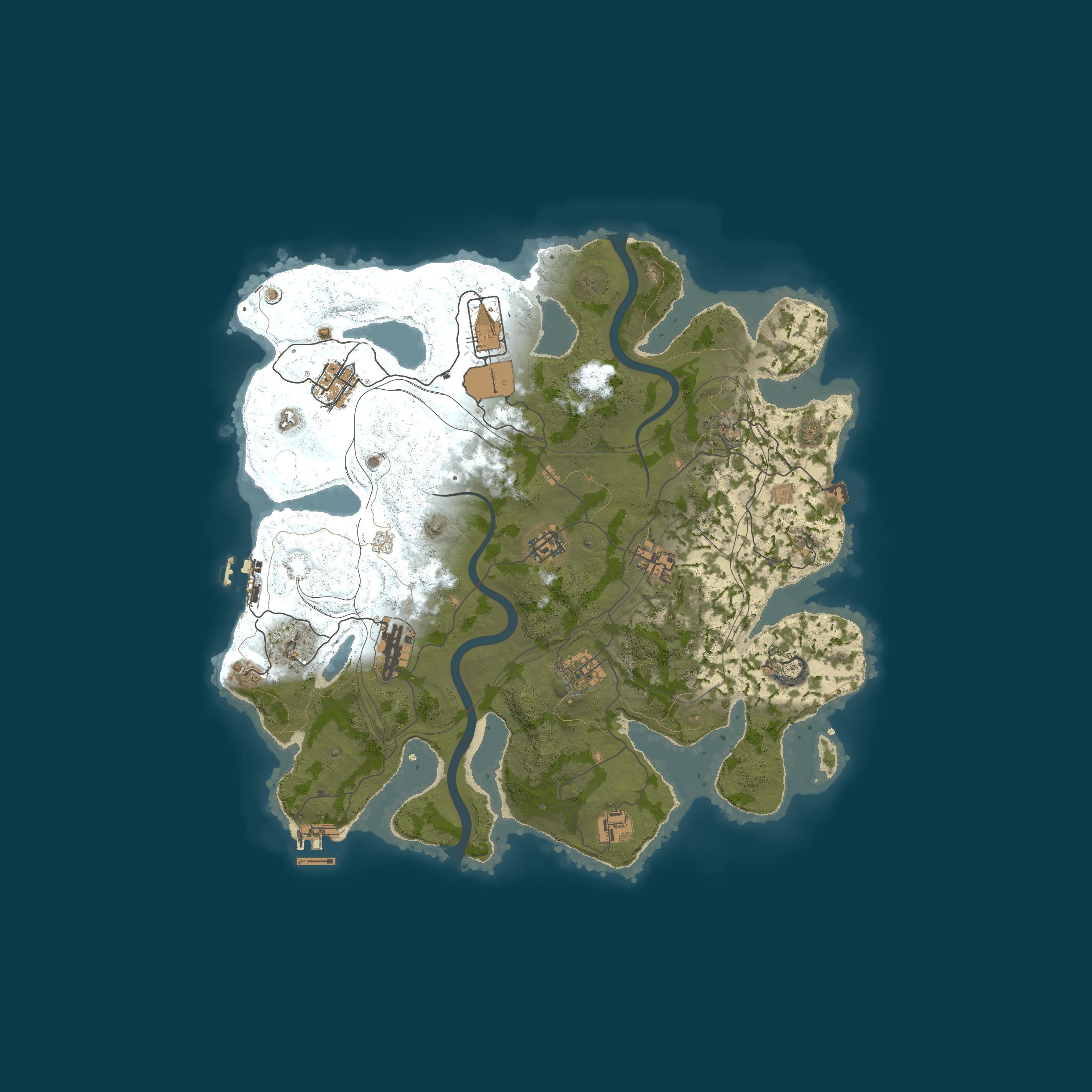 Rust map 3700/1337