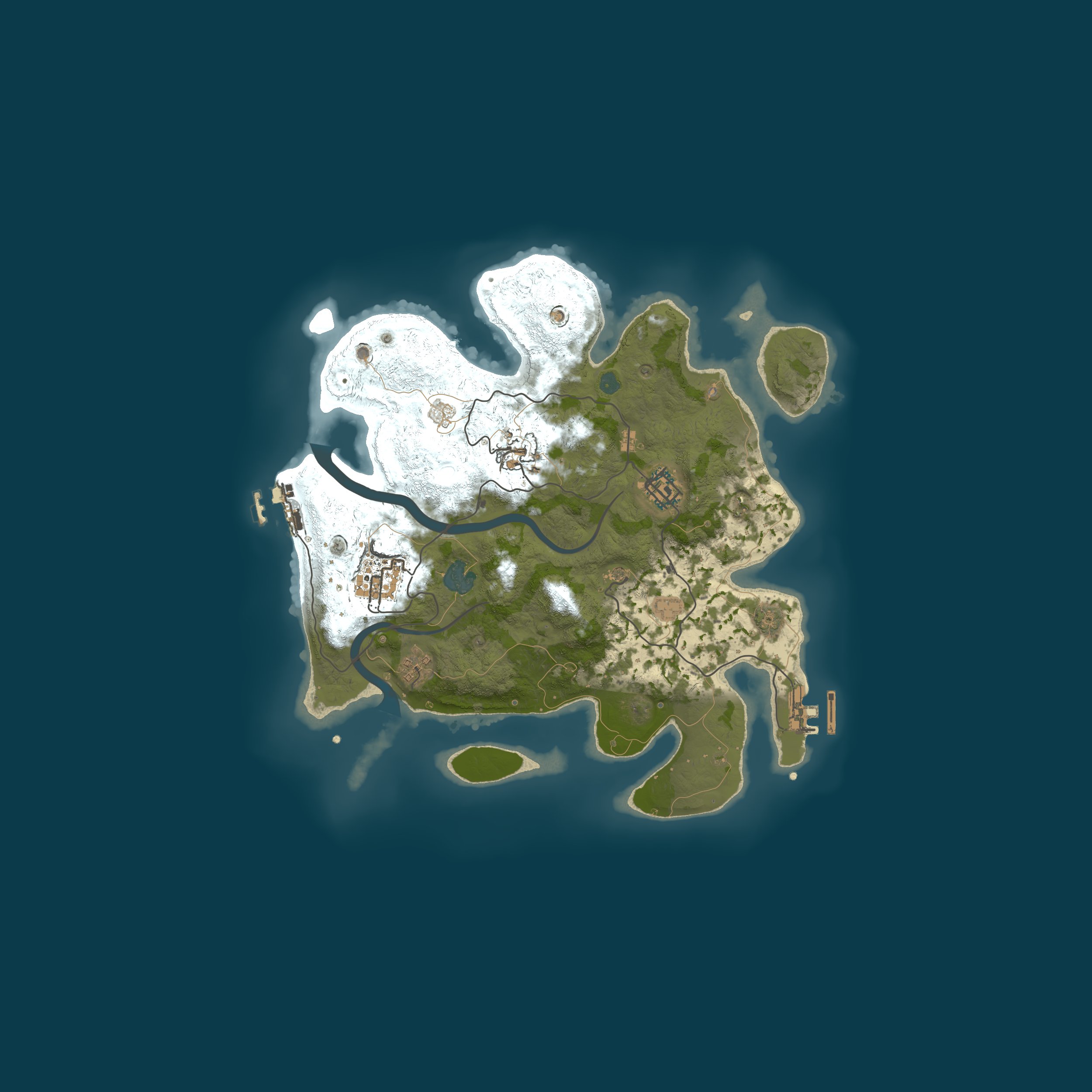 Map for ExploreRust | Softcore | Solo/Duo/Trio Noob Friendly | 5x