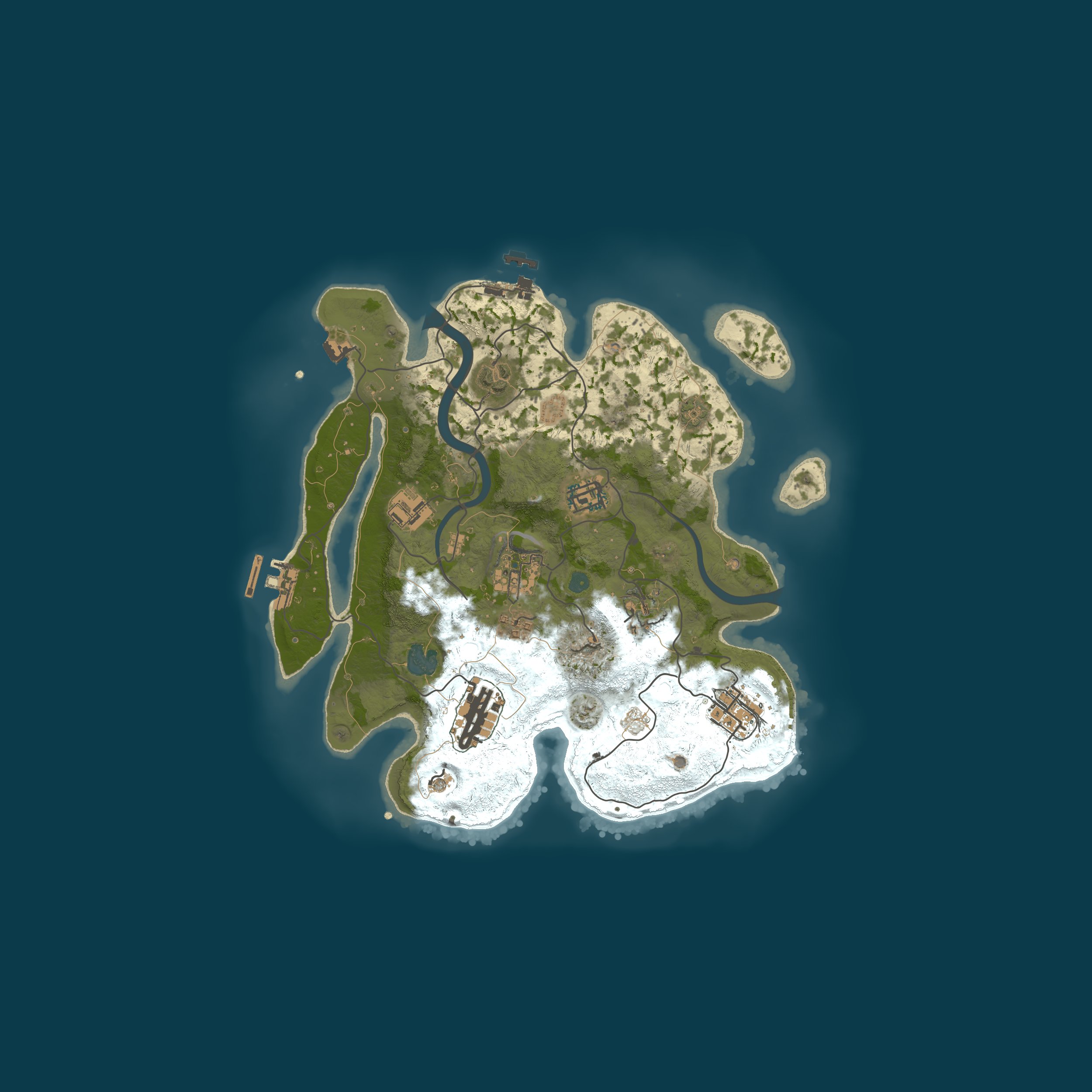 Rust map 3000/610174602