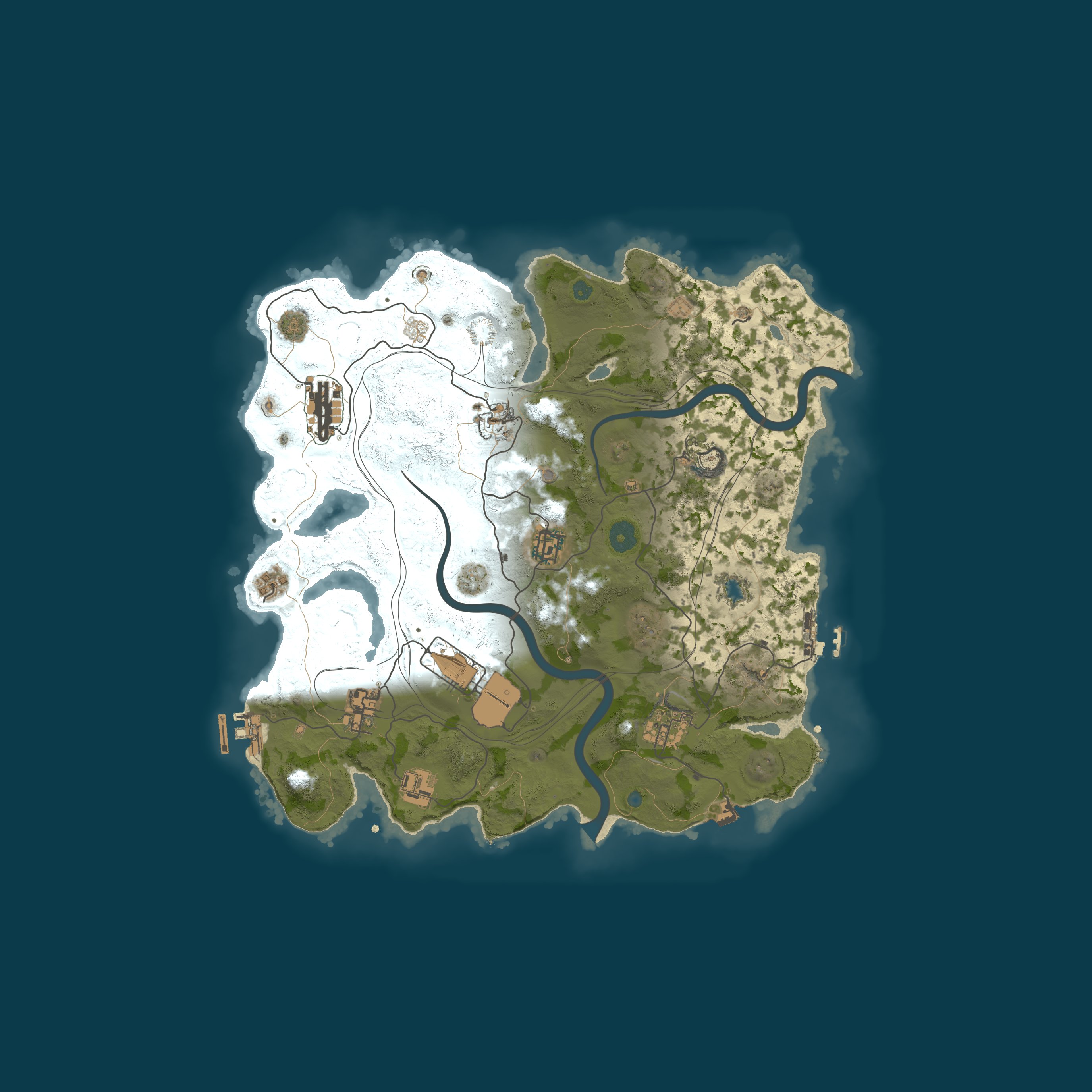 Rust map 3500/1337