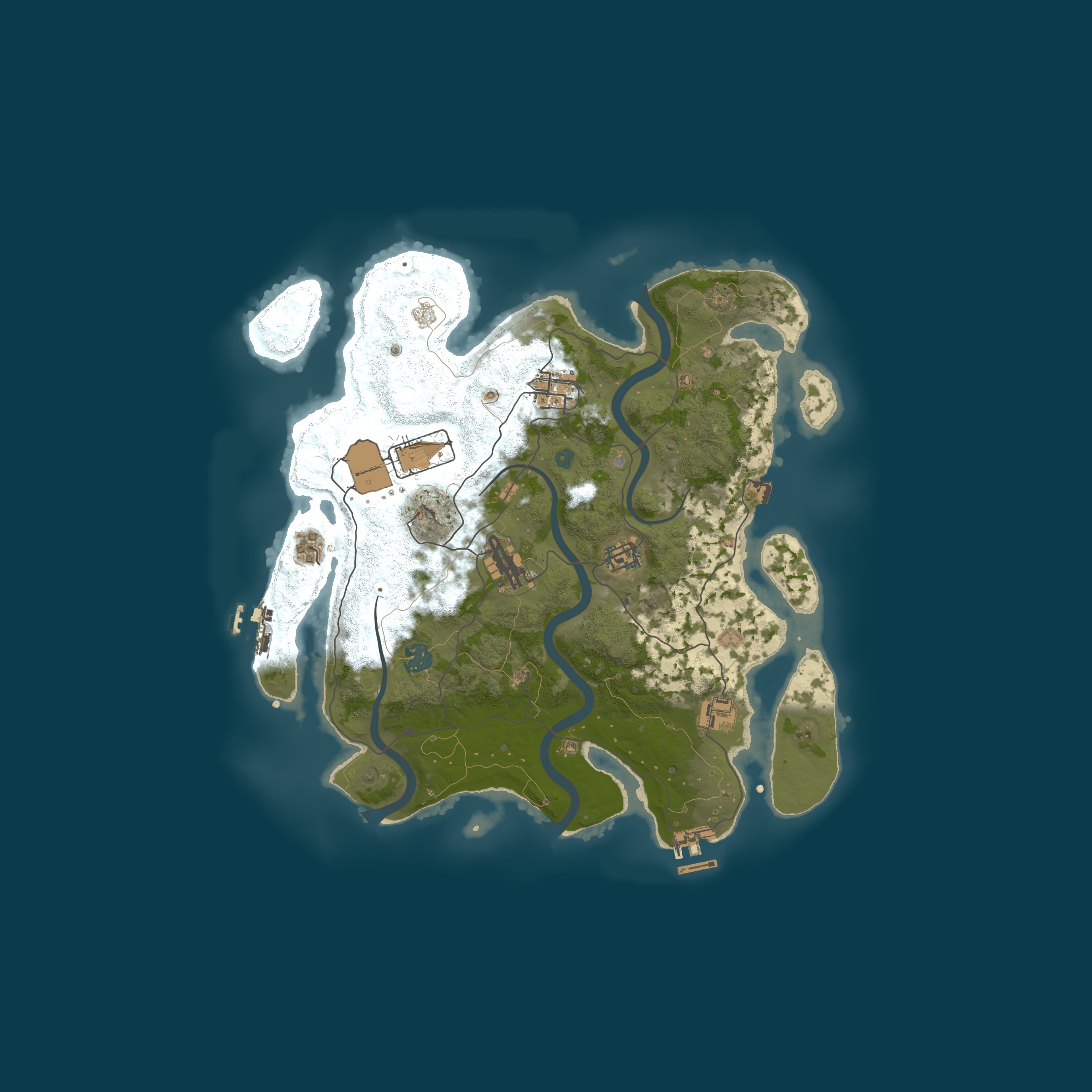 Map for RUST Server