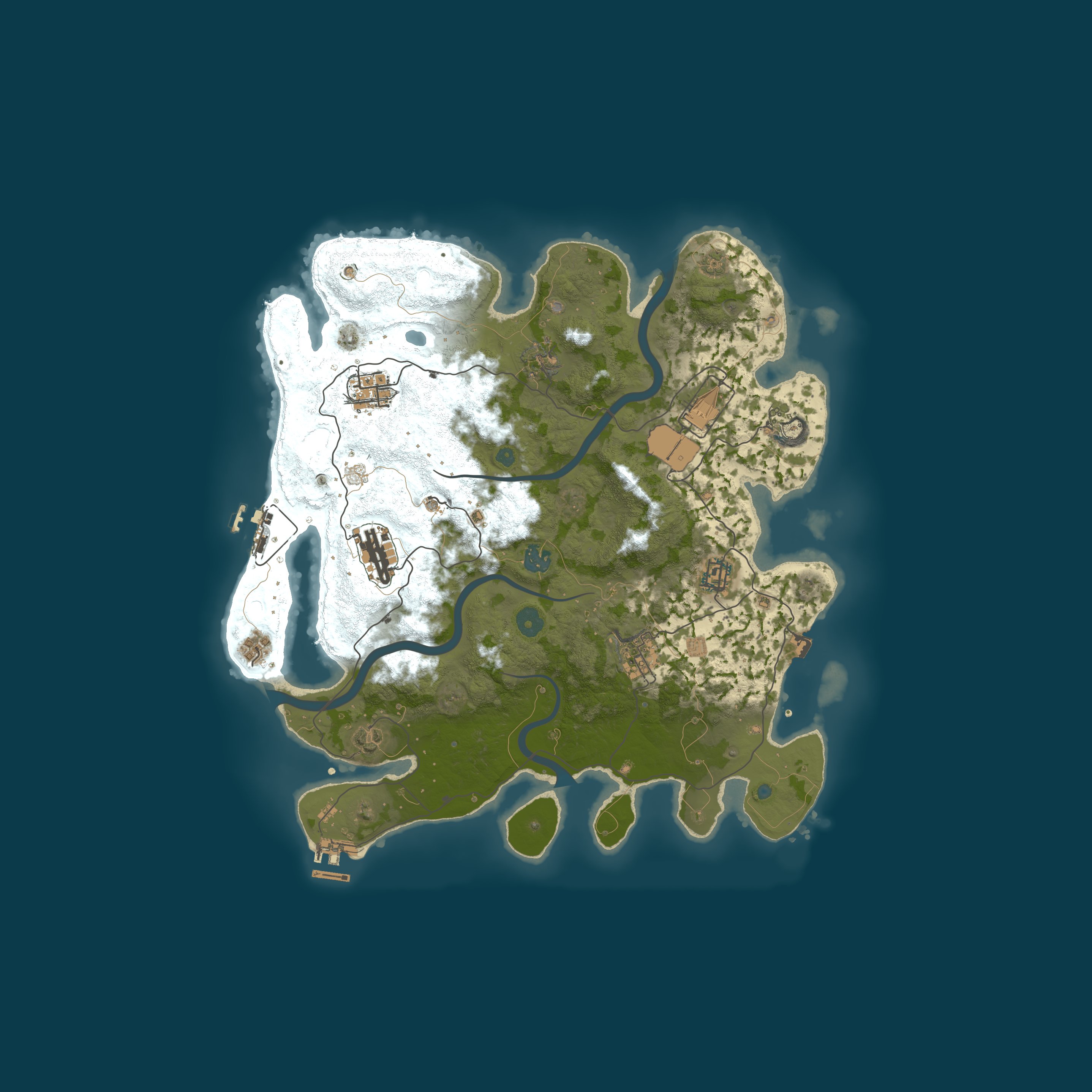Map for The Rusty UKA Server