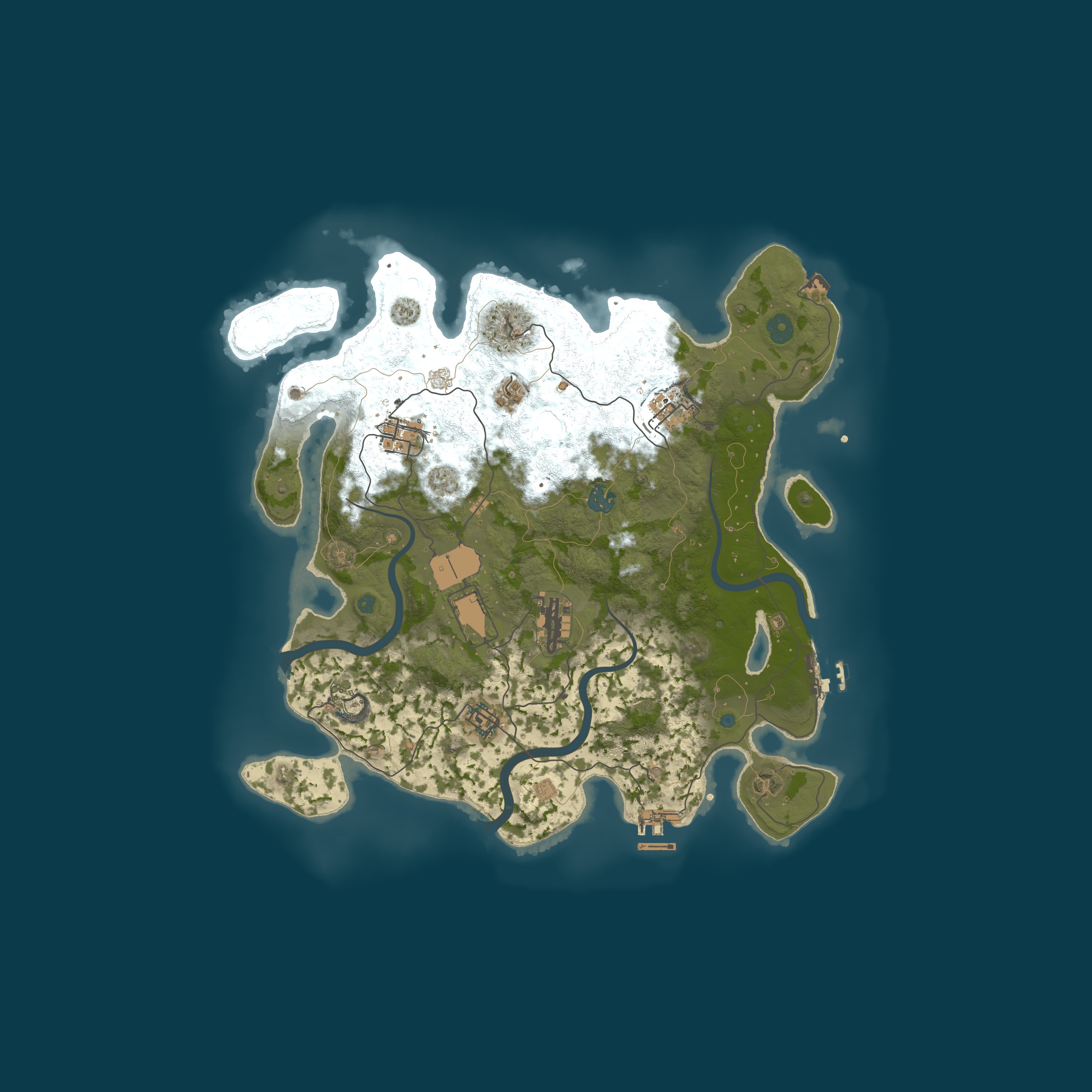 Карта сервера