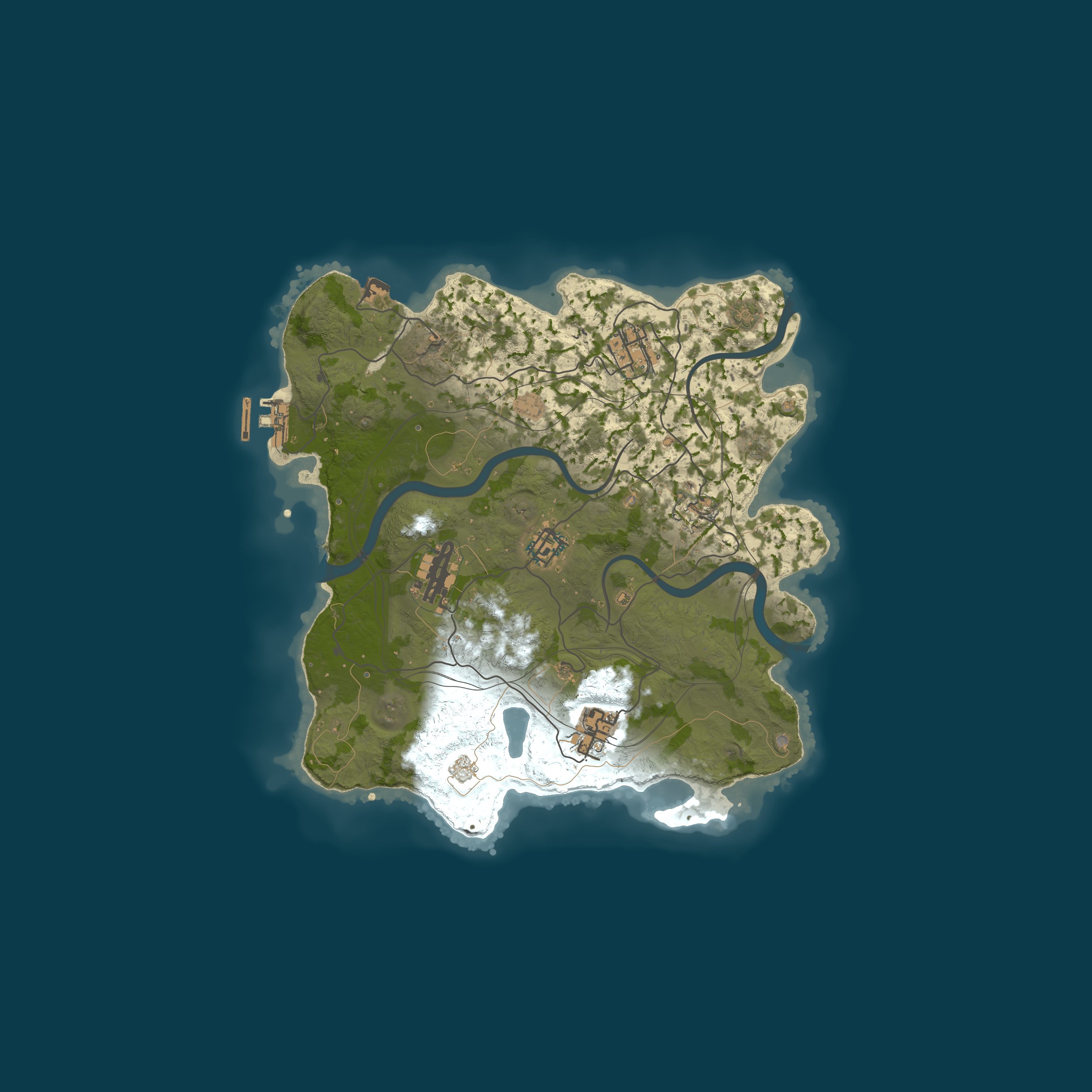 Карта сервера