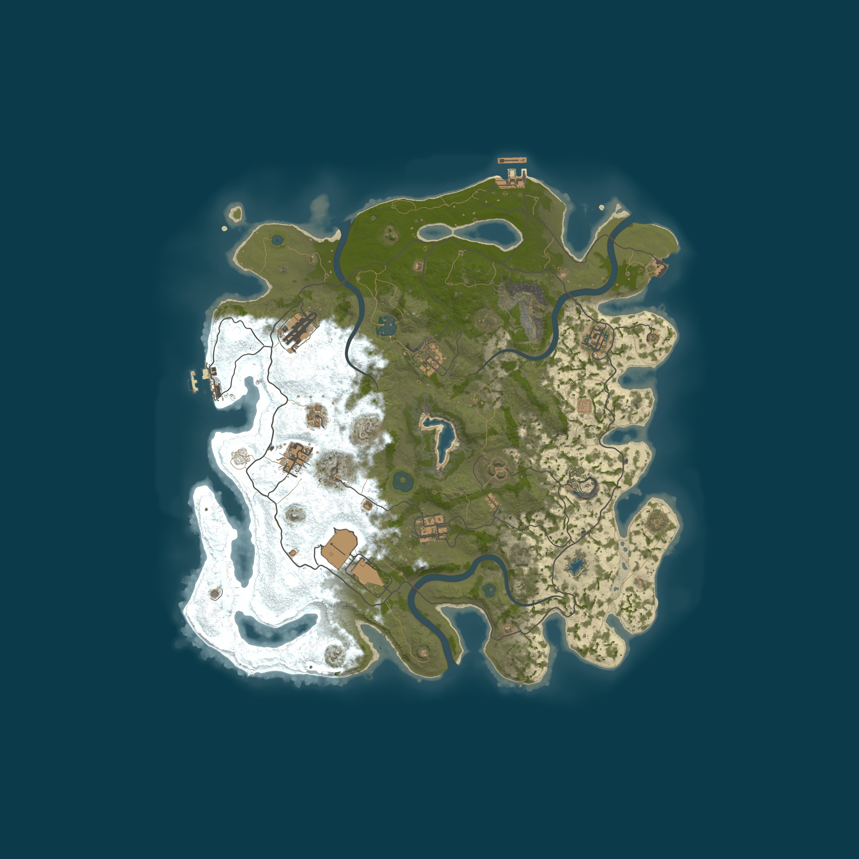 Карта сервера