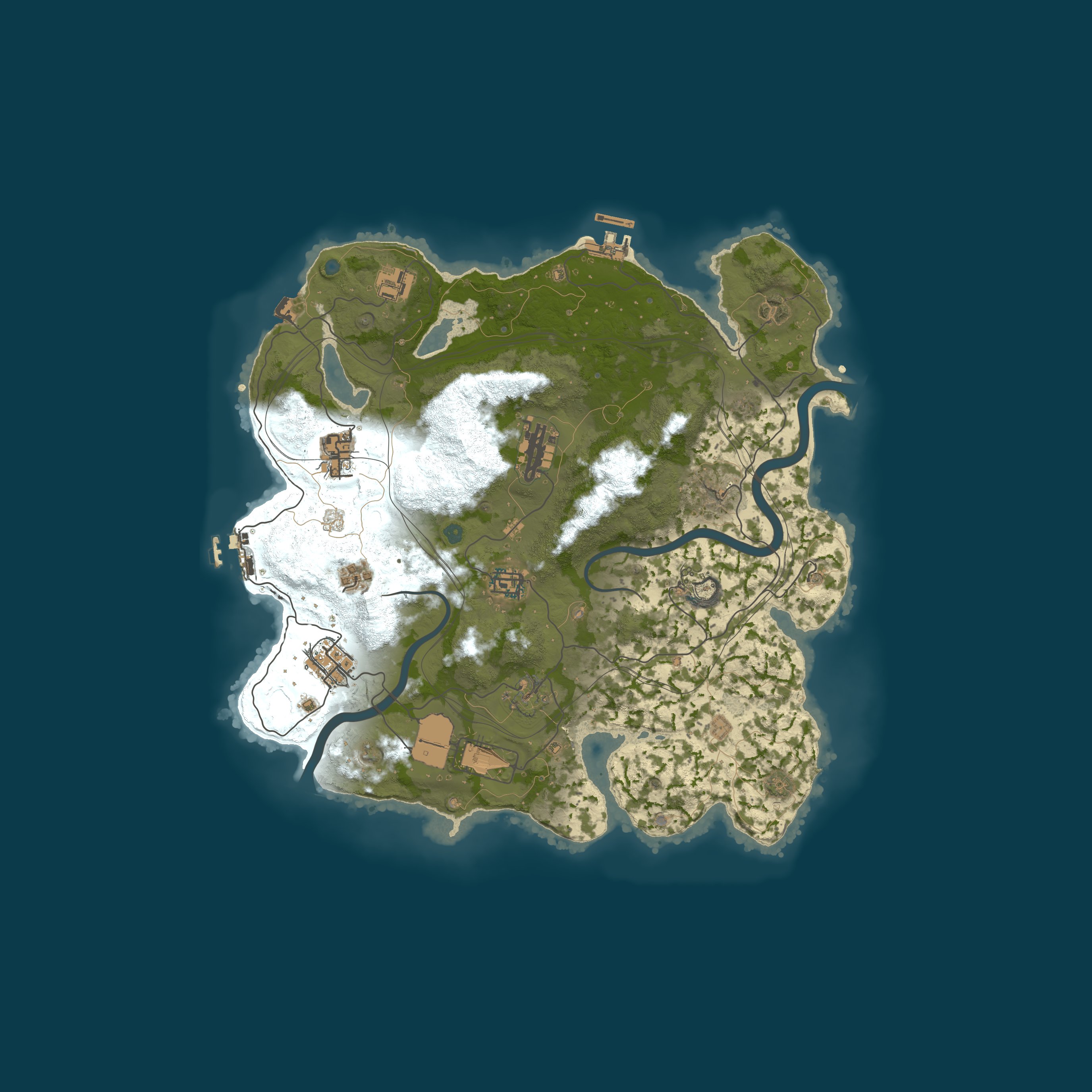 Rust map 3500/1337