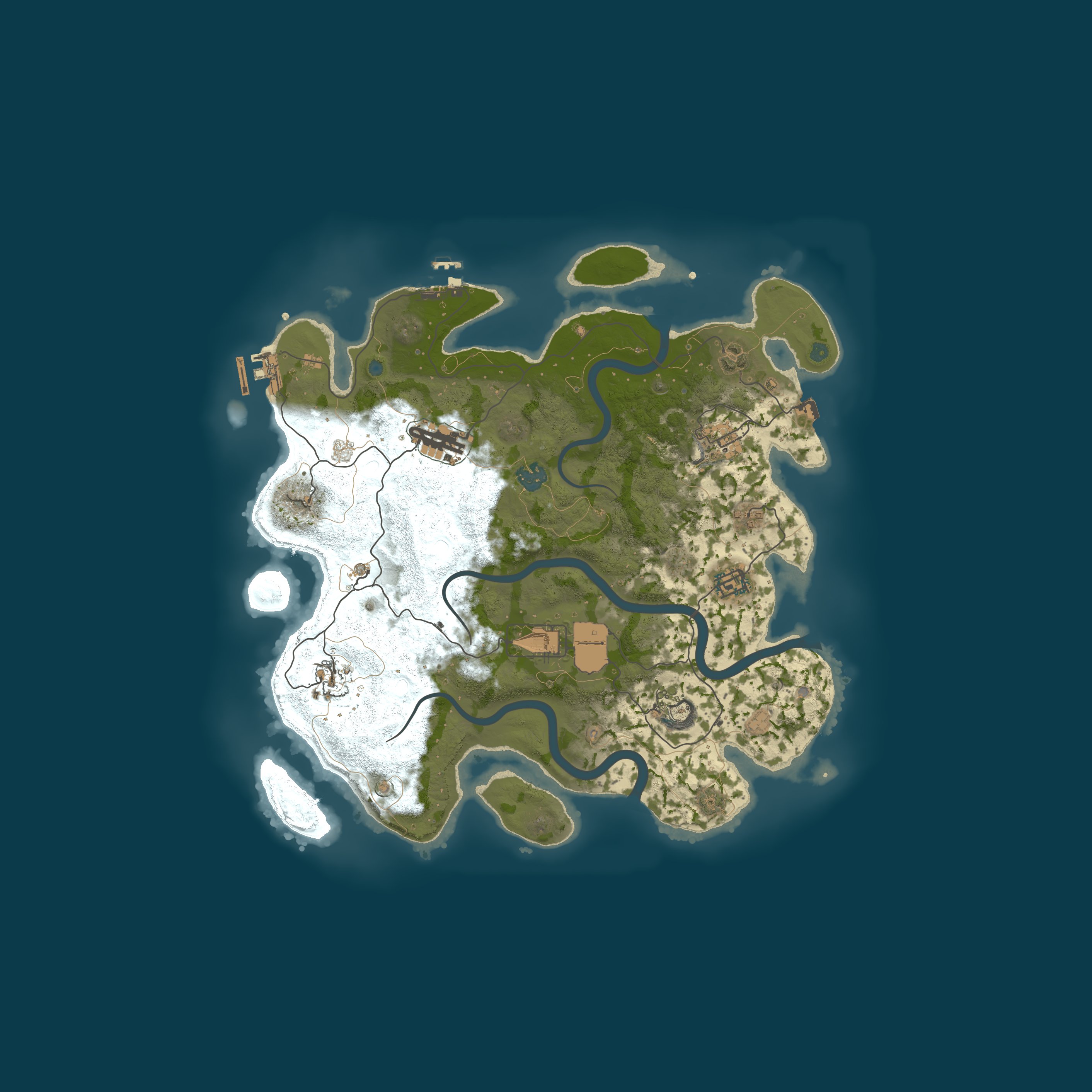 Map for BasicRust - Trio | Monthly | Beginners friendly 04/06 04.06