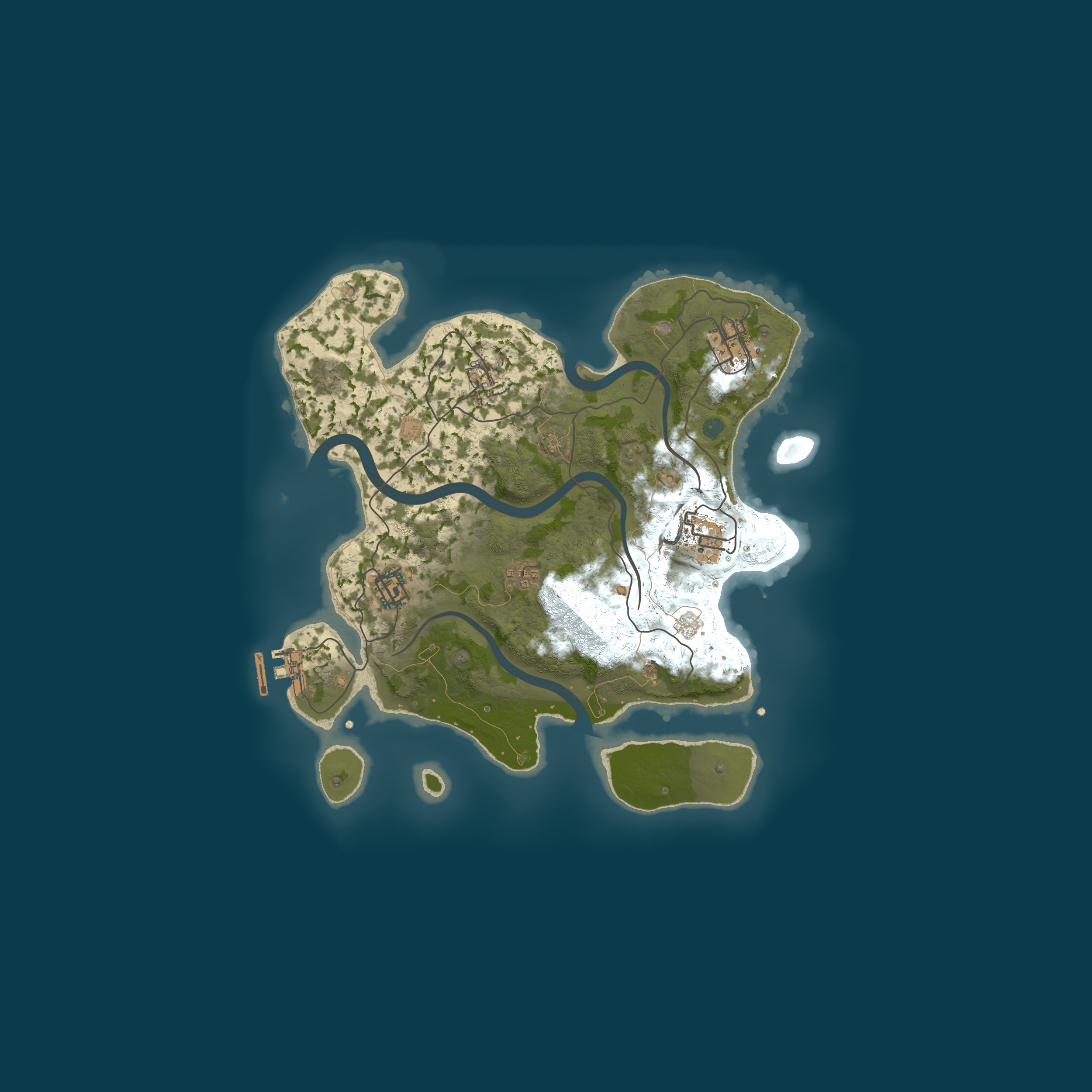 Карта сервера