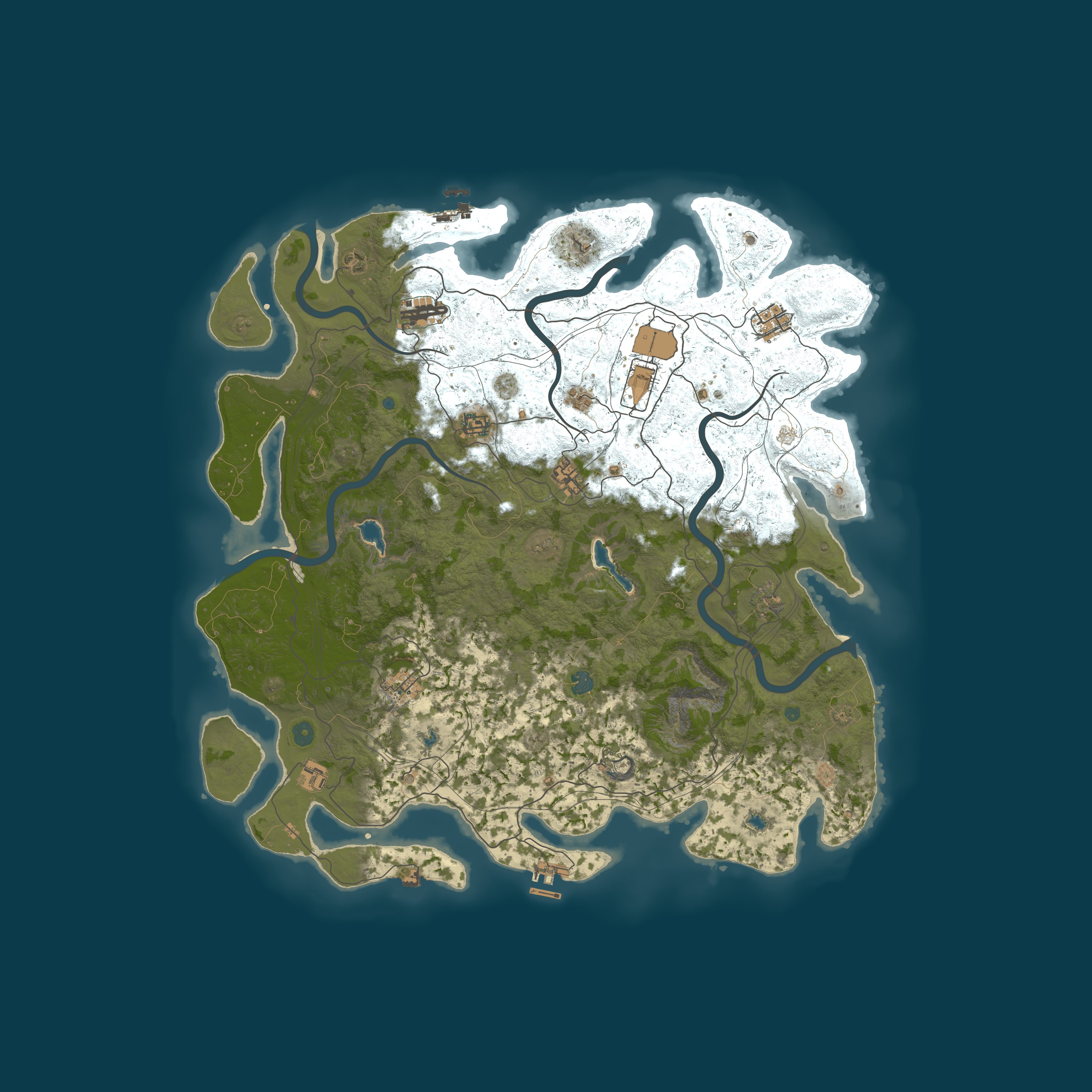Procedural Map map