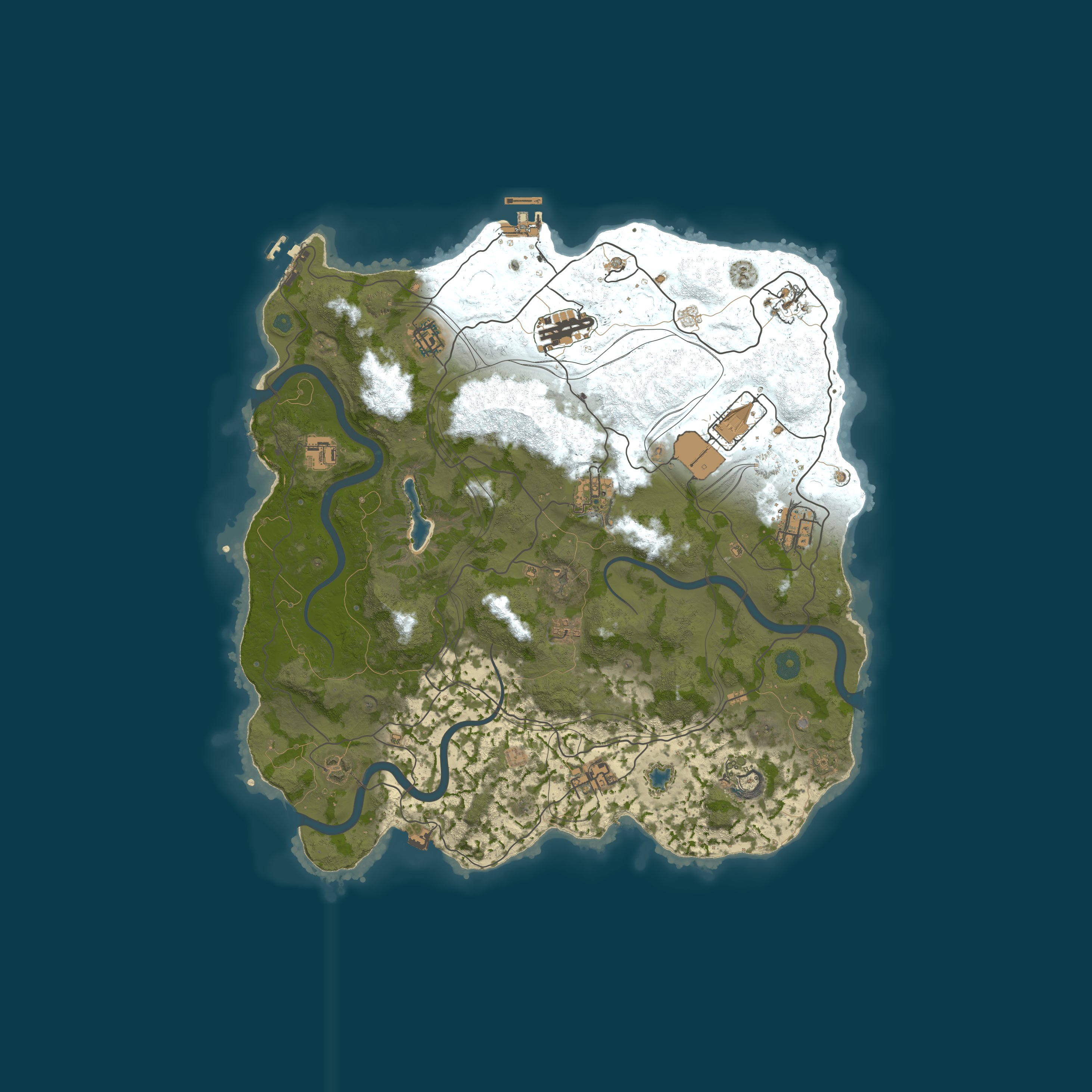 Map for Official OG Rust Friday Wipe | NO TECH TREE NOOB FRIENDLY | FUL
