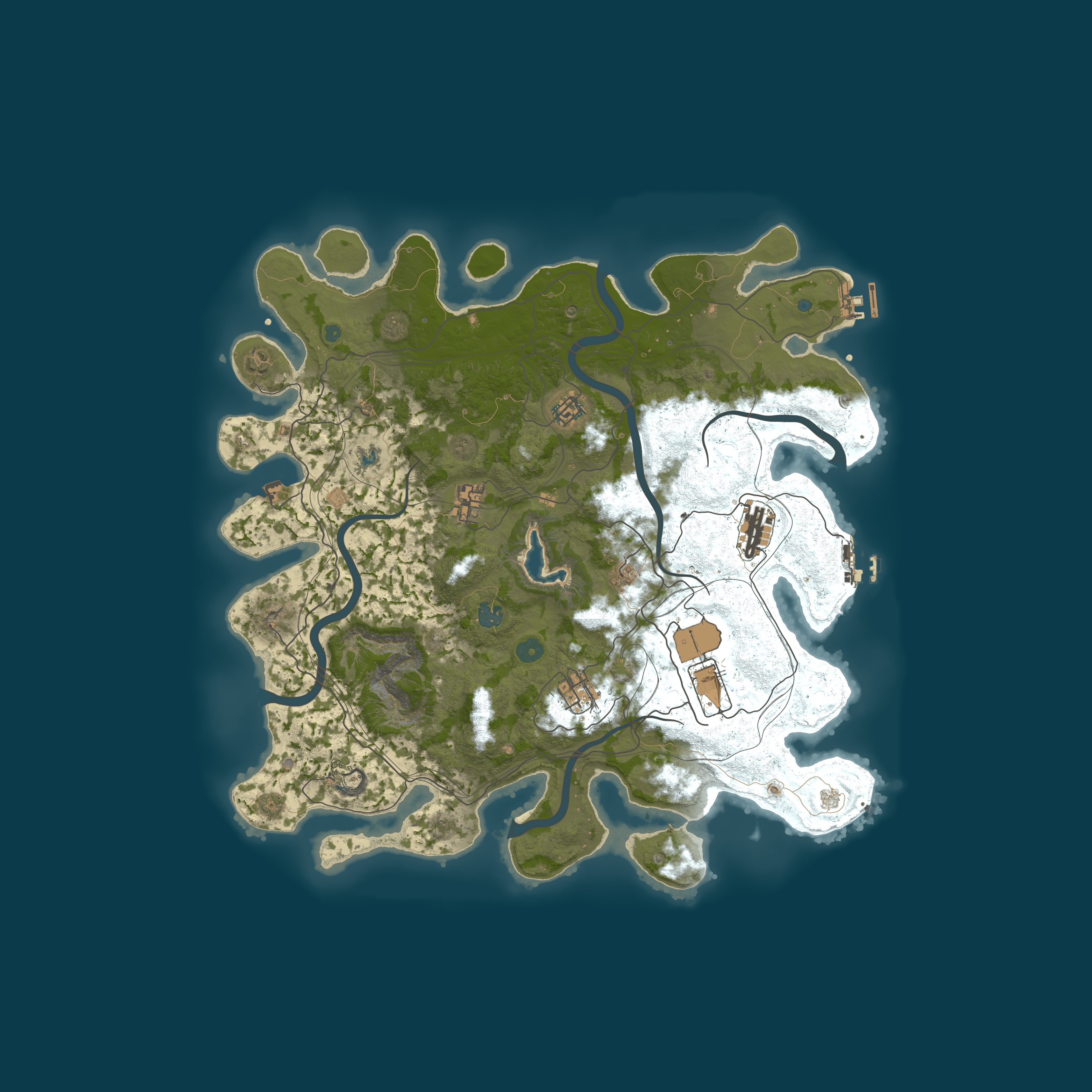 Map for CZ/SK - PeekRust.cz - Server pro nováčky WIPED 14.06