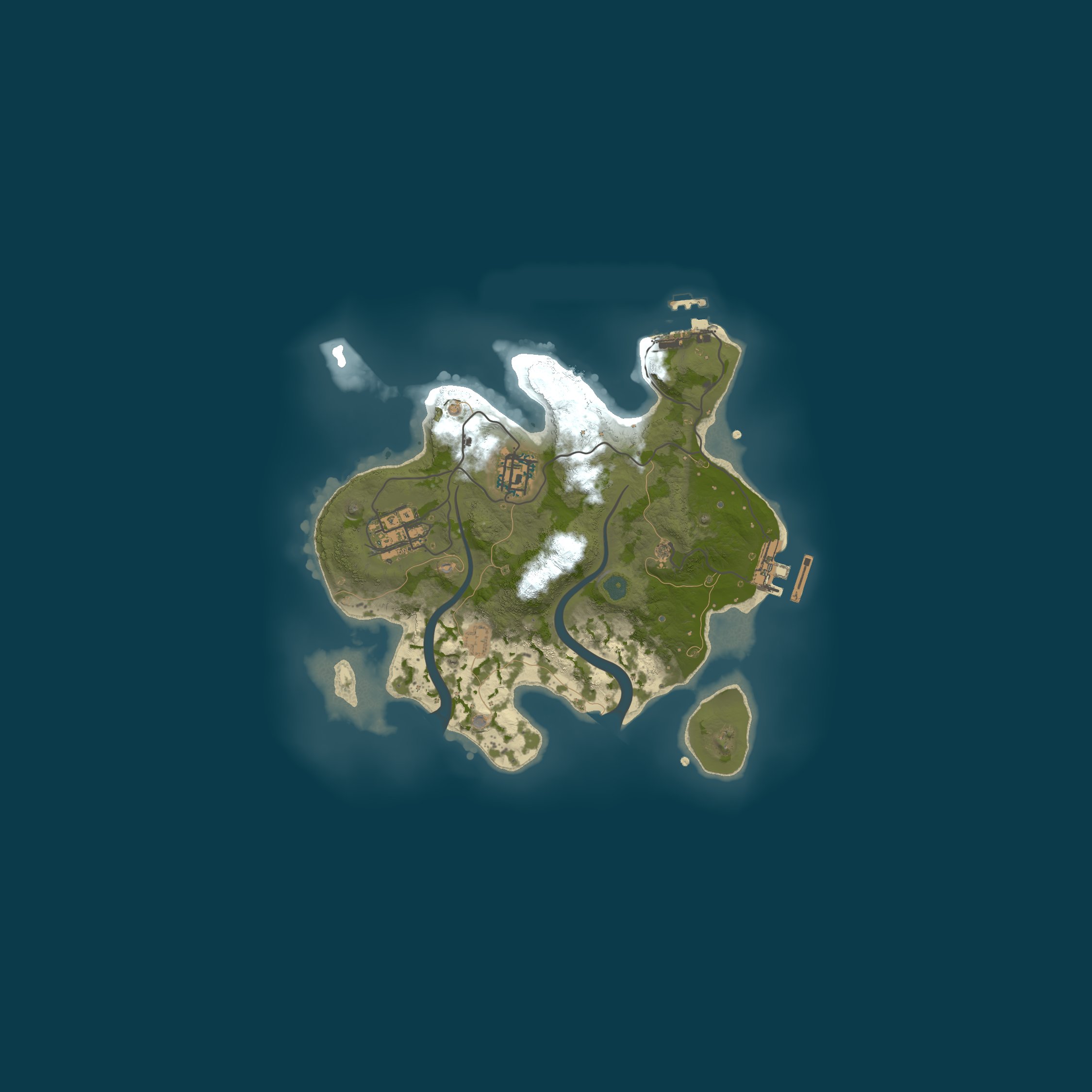 Rust map 2500/1234