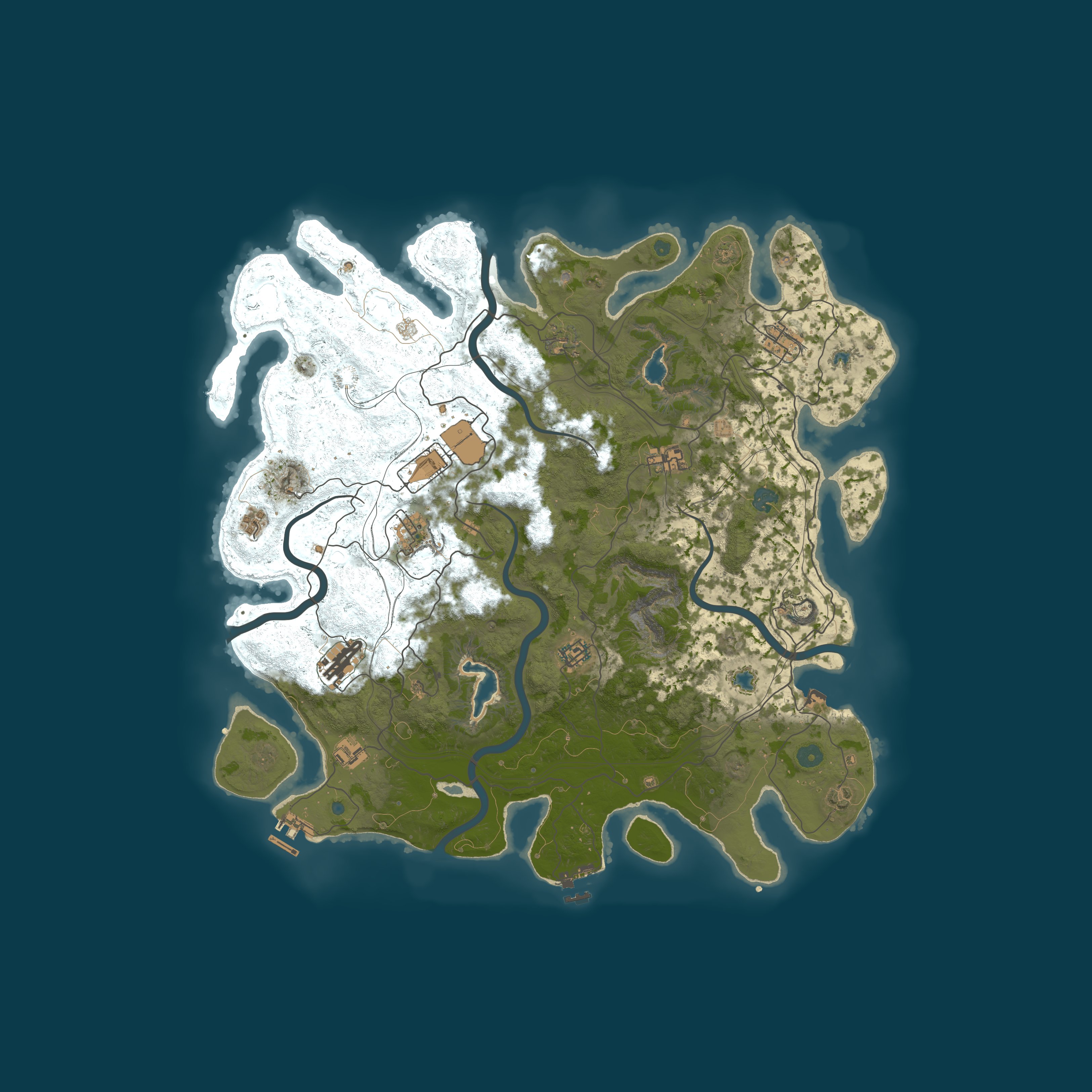 Horizont Limit — Procedurele map 4500, seed 1218368244