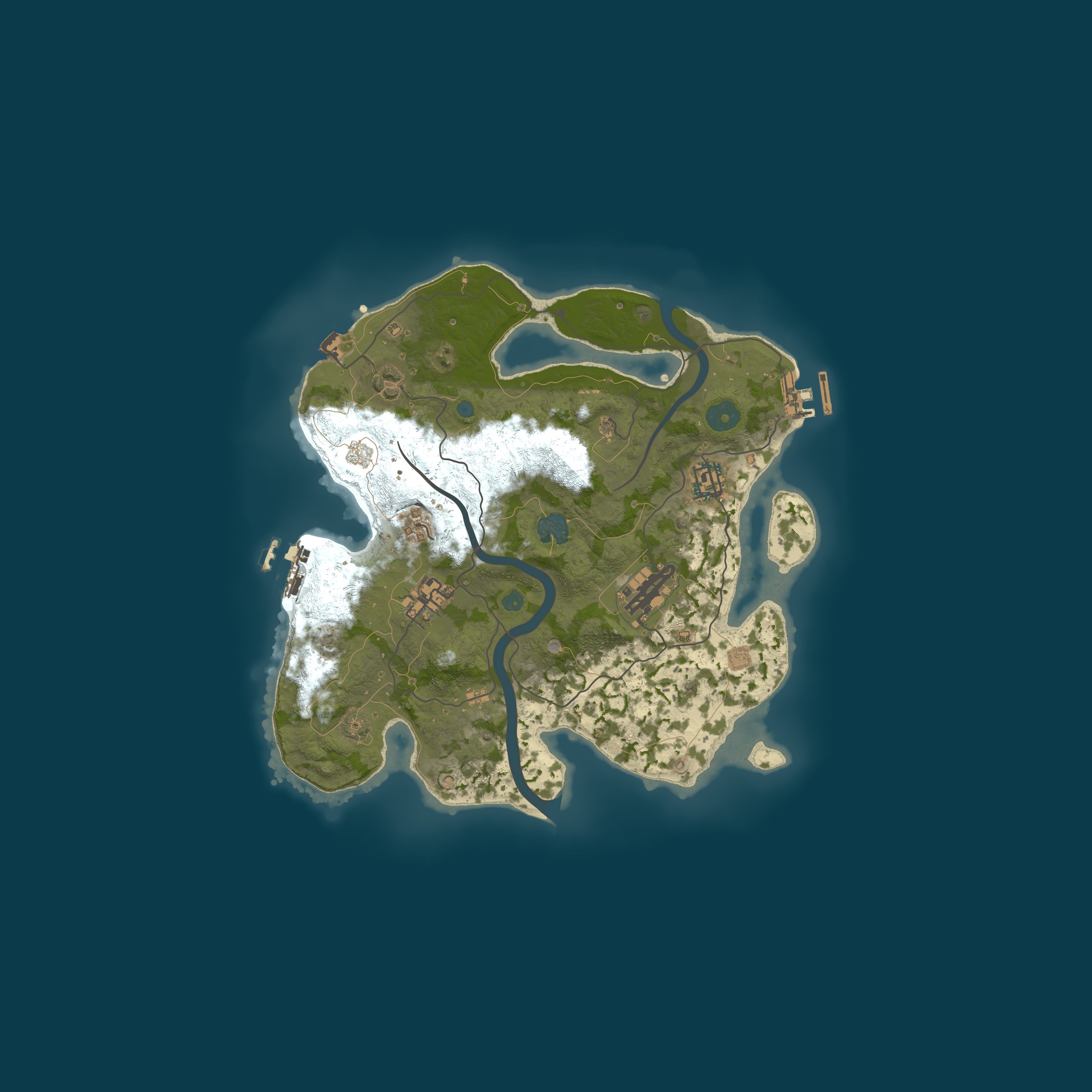 Map for Frost Rust 1.5x