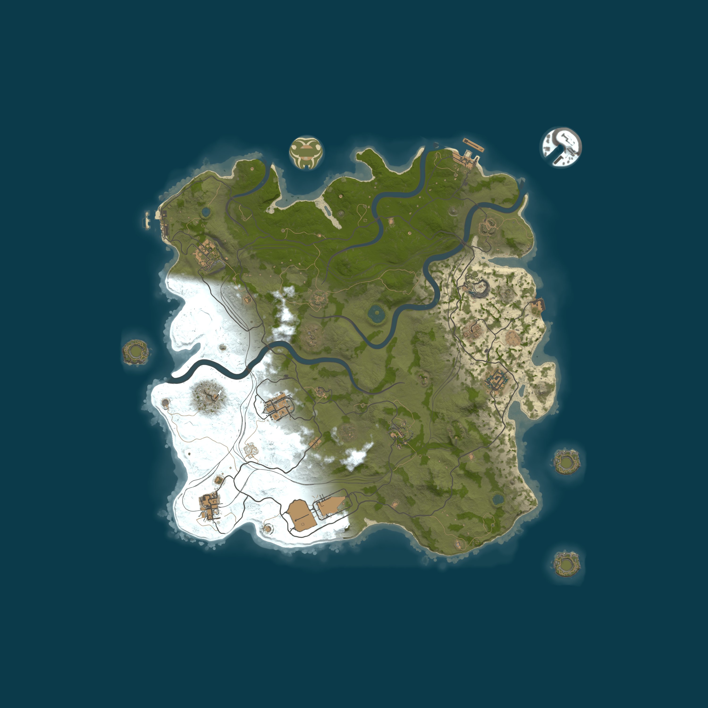 Map for [EU]Royal Family Gaming|3X|PVE/PVP Zones|Monthly|