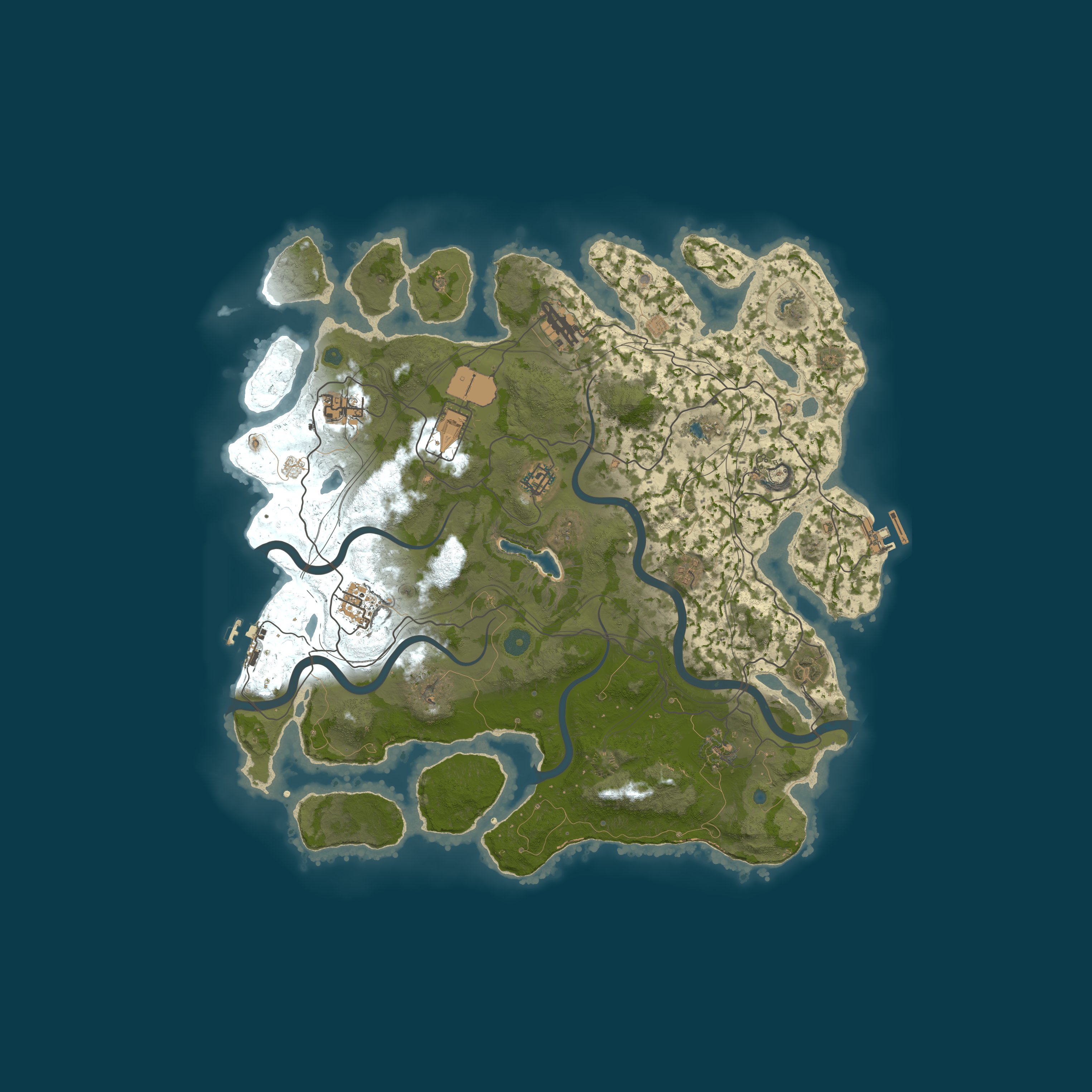 Map for Blood Rust - Green [trio, x2]