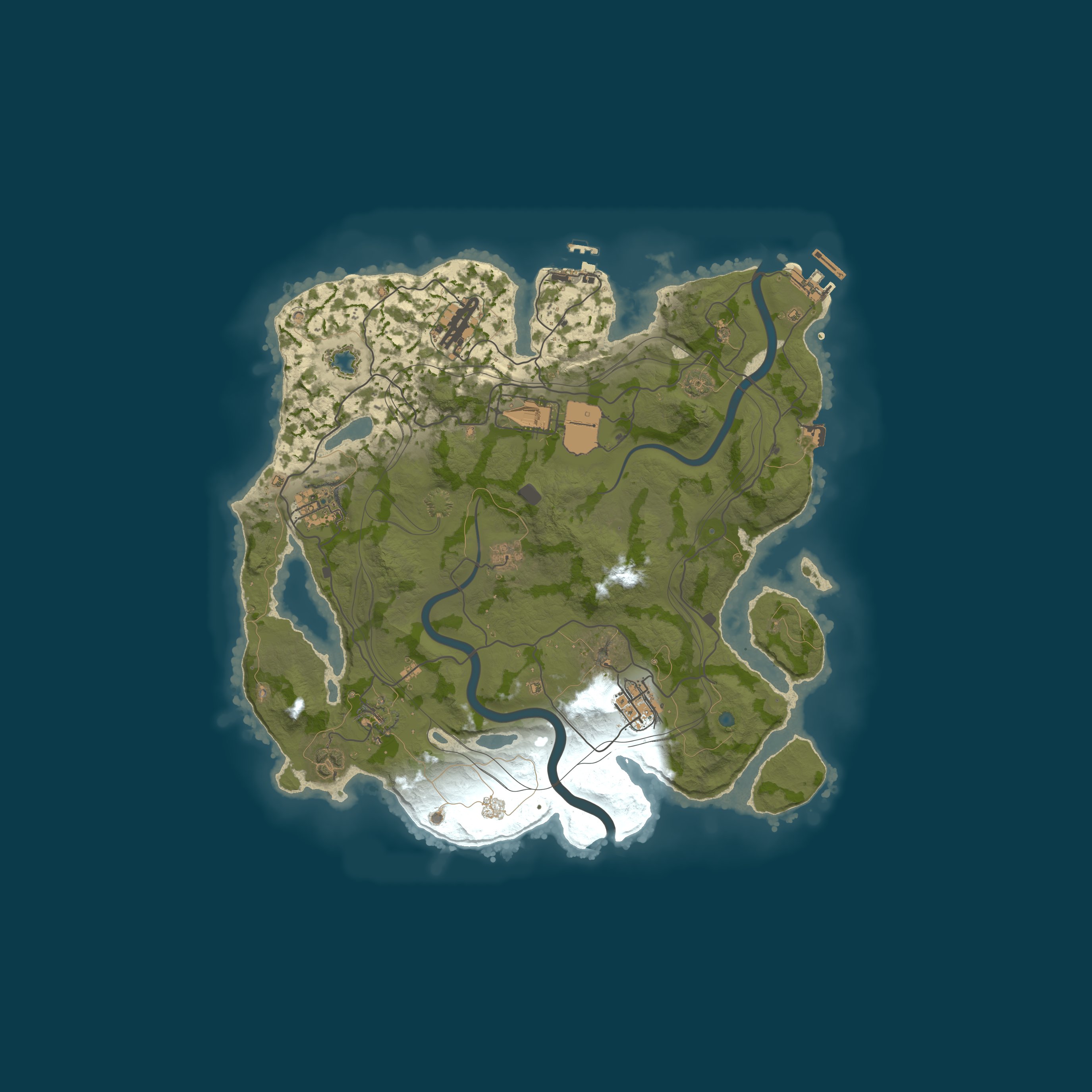 Map for [JP][PVE]HOUZITYA server 初心者OK