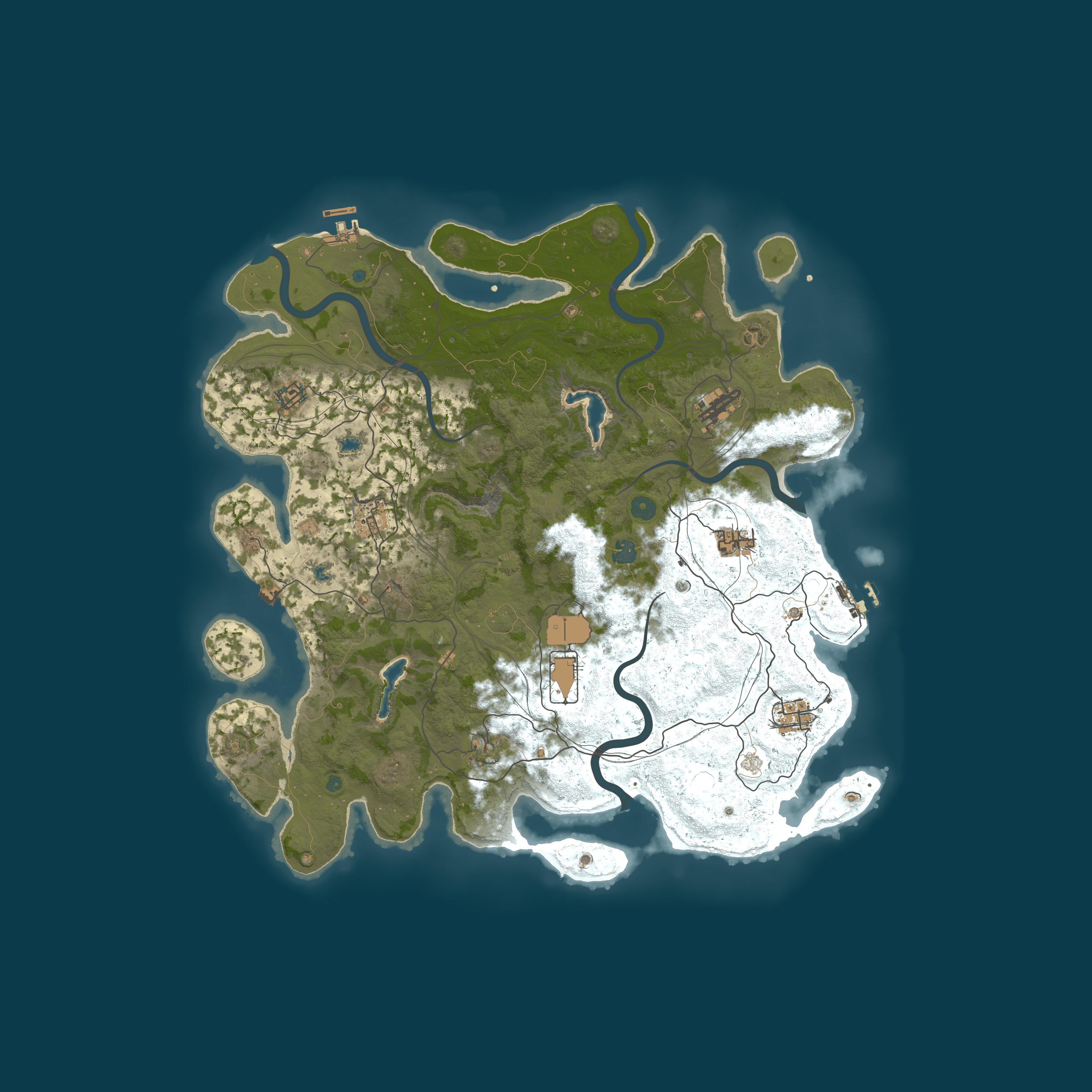 Map for Canadian Backyard PVE