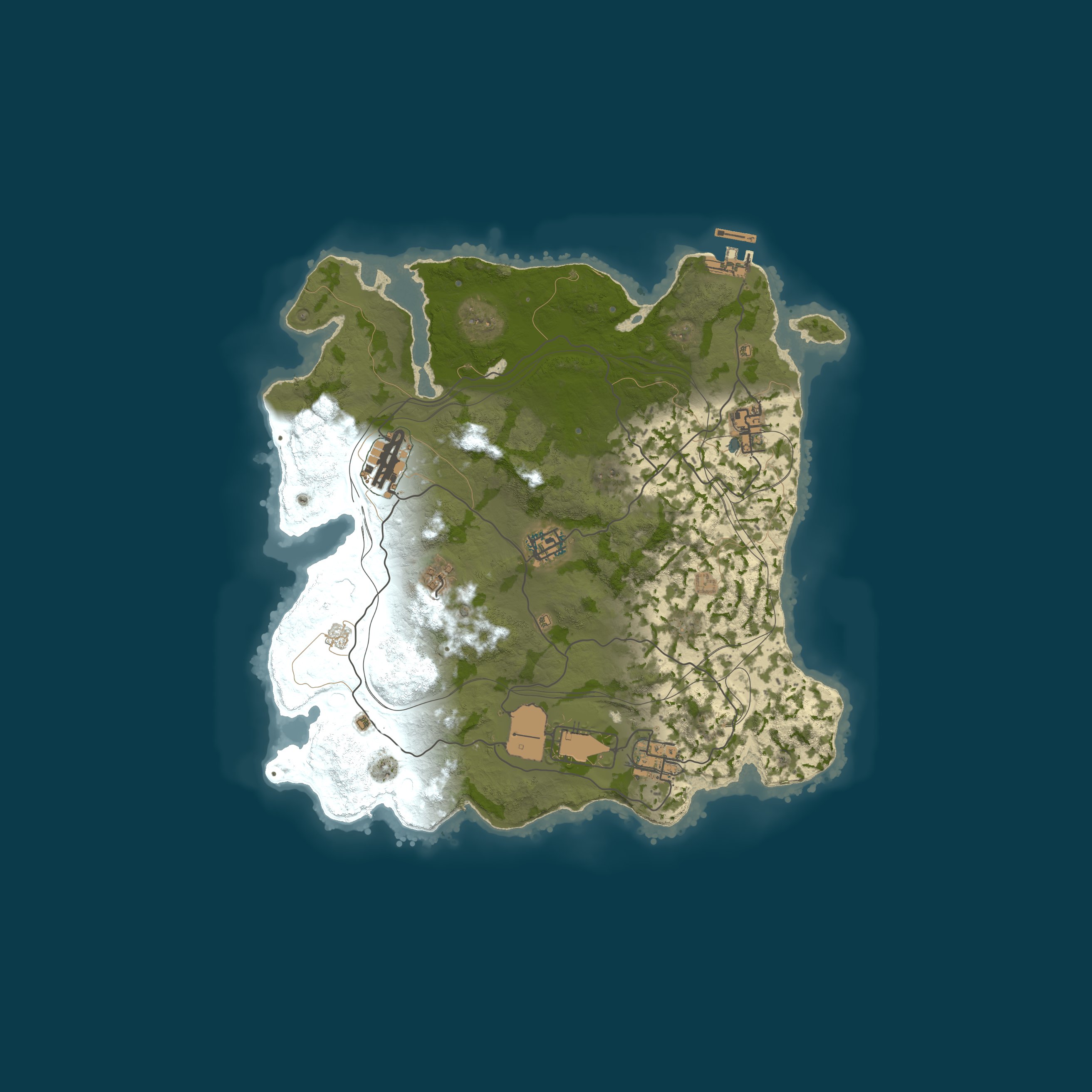 Map for 【ICEFUSE】EU BATTLEFIELD x1000000000|MYMINI|TP|KITS|PVP|FPS