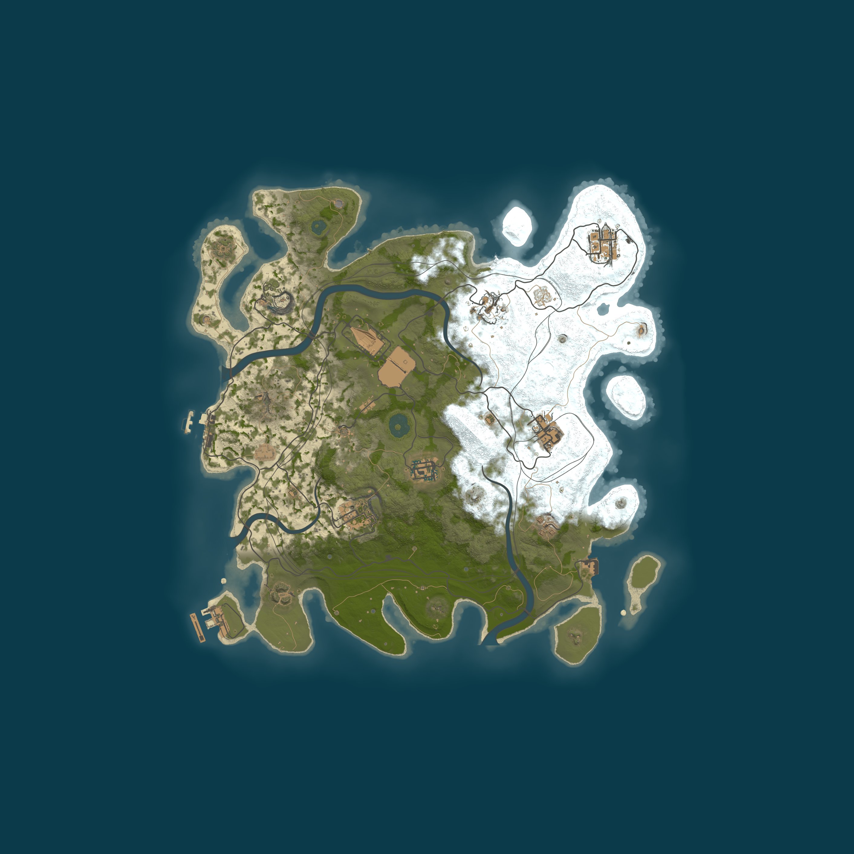 Map for [EU] VisionRust - Solo Monthly Vanilla
